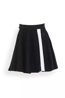 A-Line Mini Skirt in Black