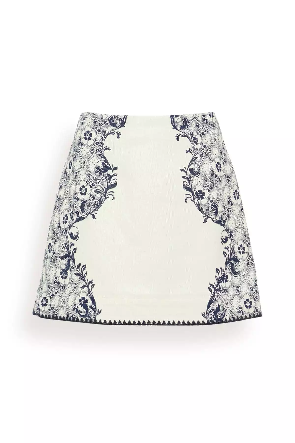 Airlie Skirt Navy Cream