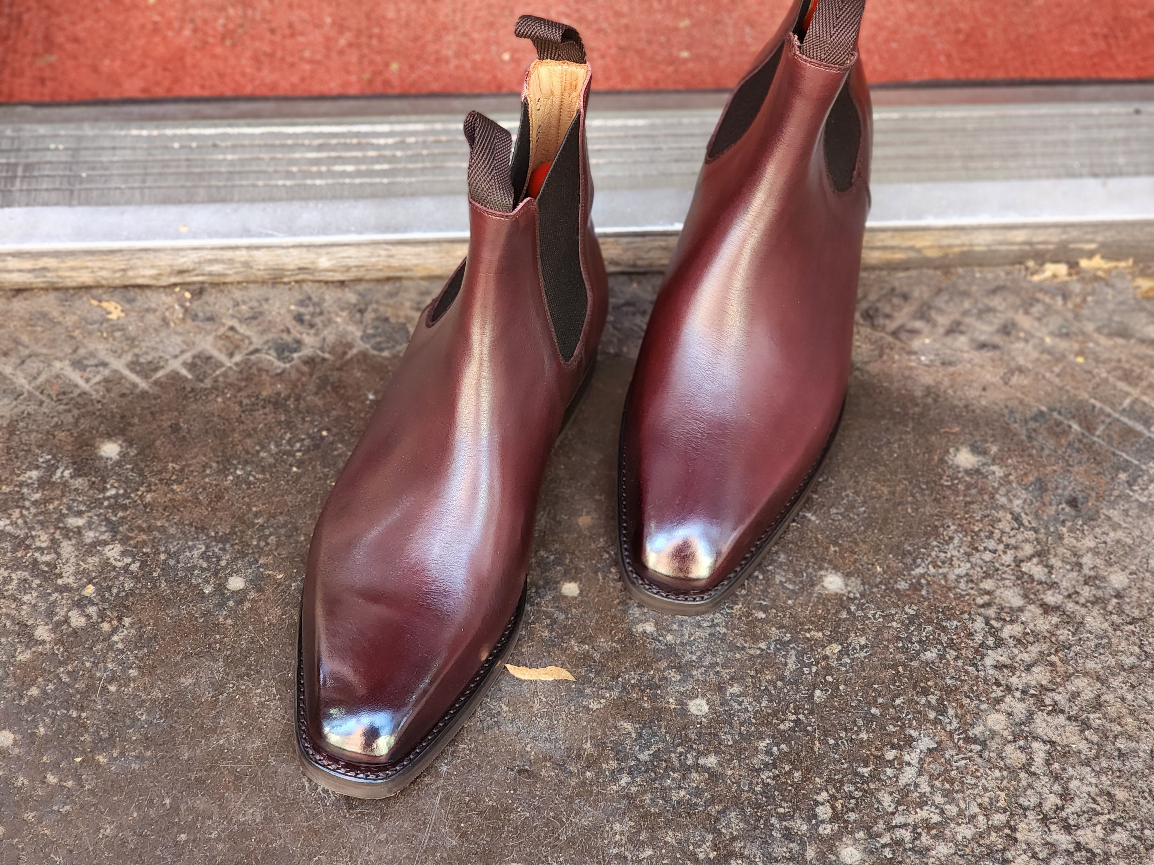 Alder Sangria Calf leather for sale