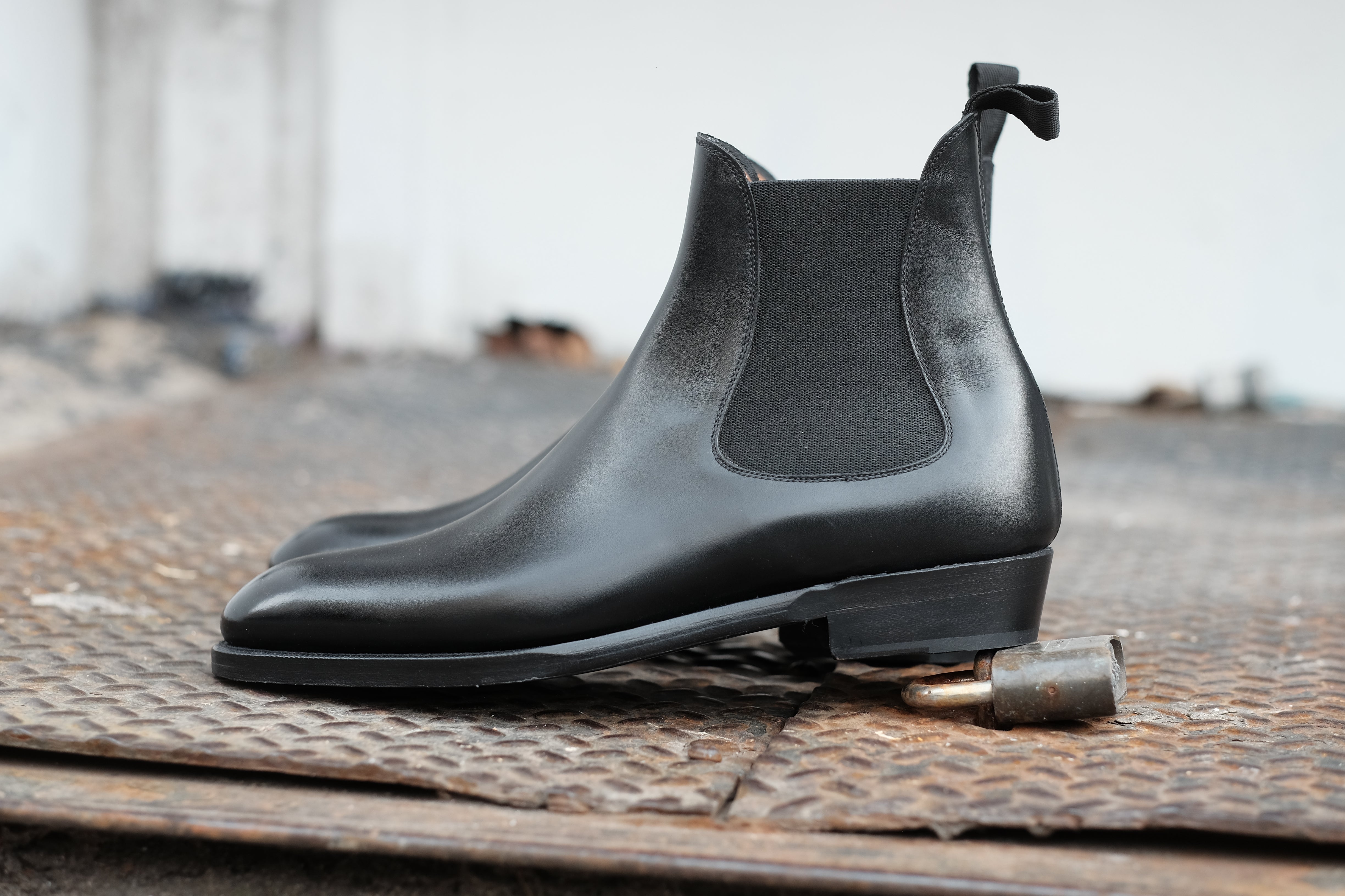 Alki - Black Calf Shoes