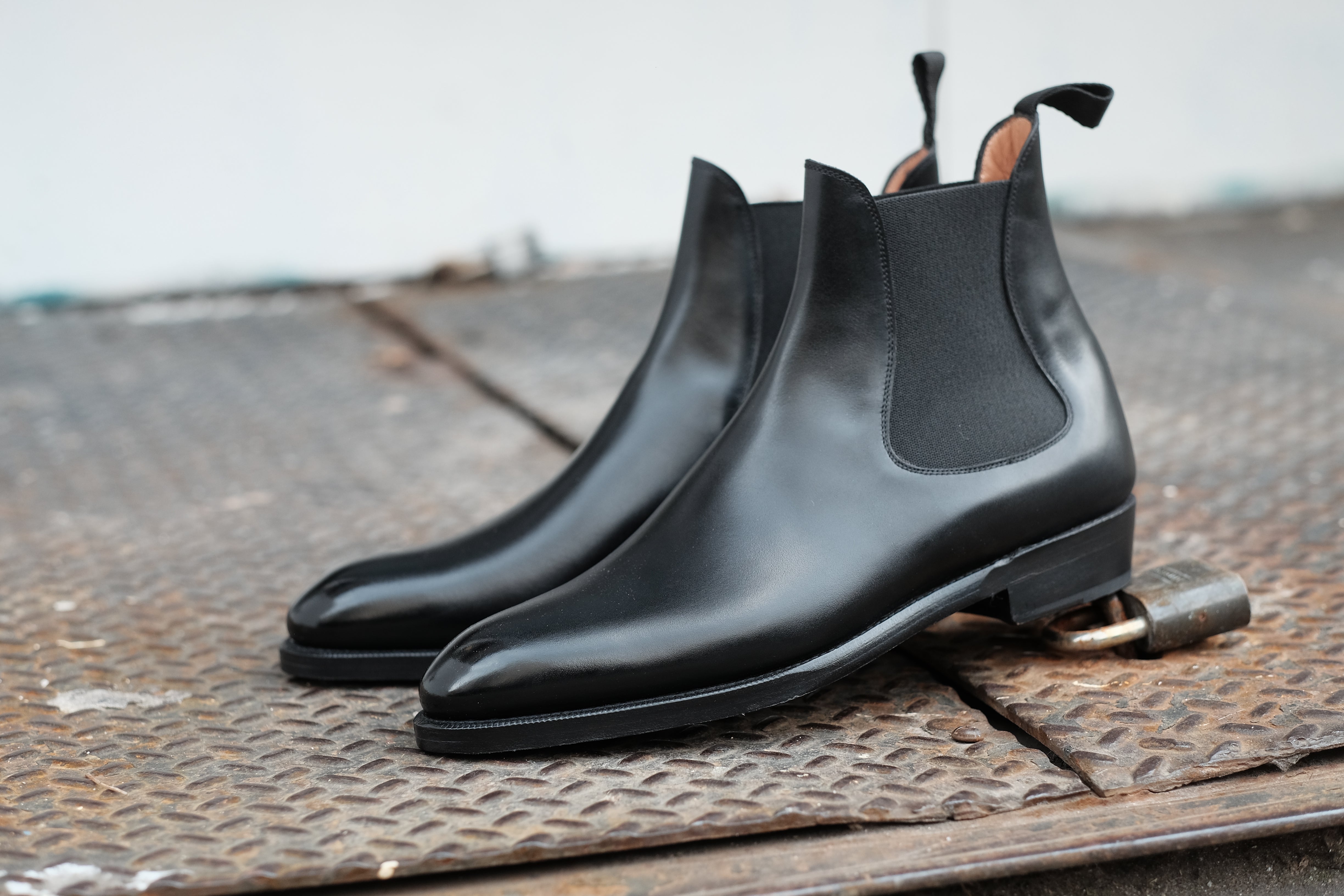 Alki - Black Calf Shoes