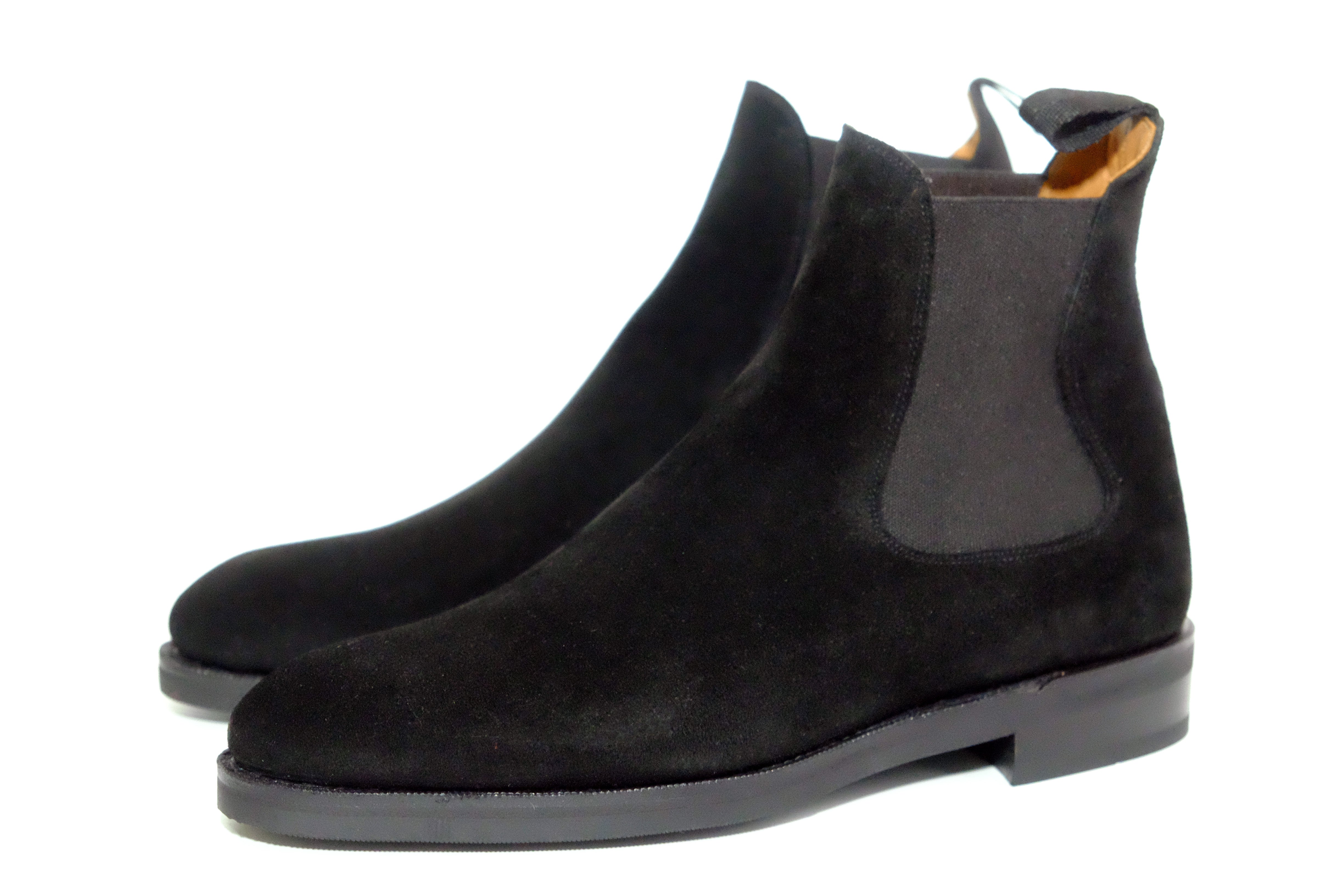 Alki MTO Black Suede NGT Last Double City Rubber Sole