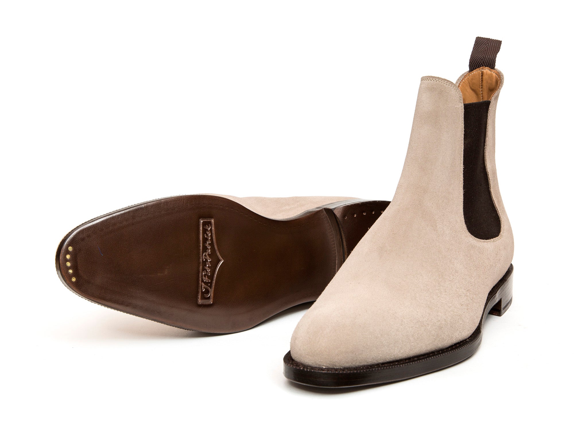 Alki MTO Oatmeal Suede Shoes | NGT Last | Double Leather Sole.