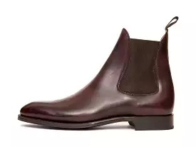 Alki MTO Plum Museum Calf NGT Last Single Leather Sole | Direct Results