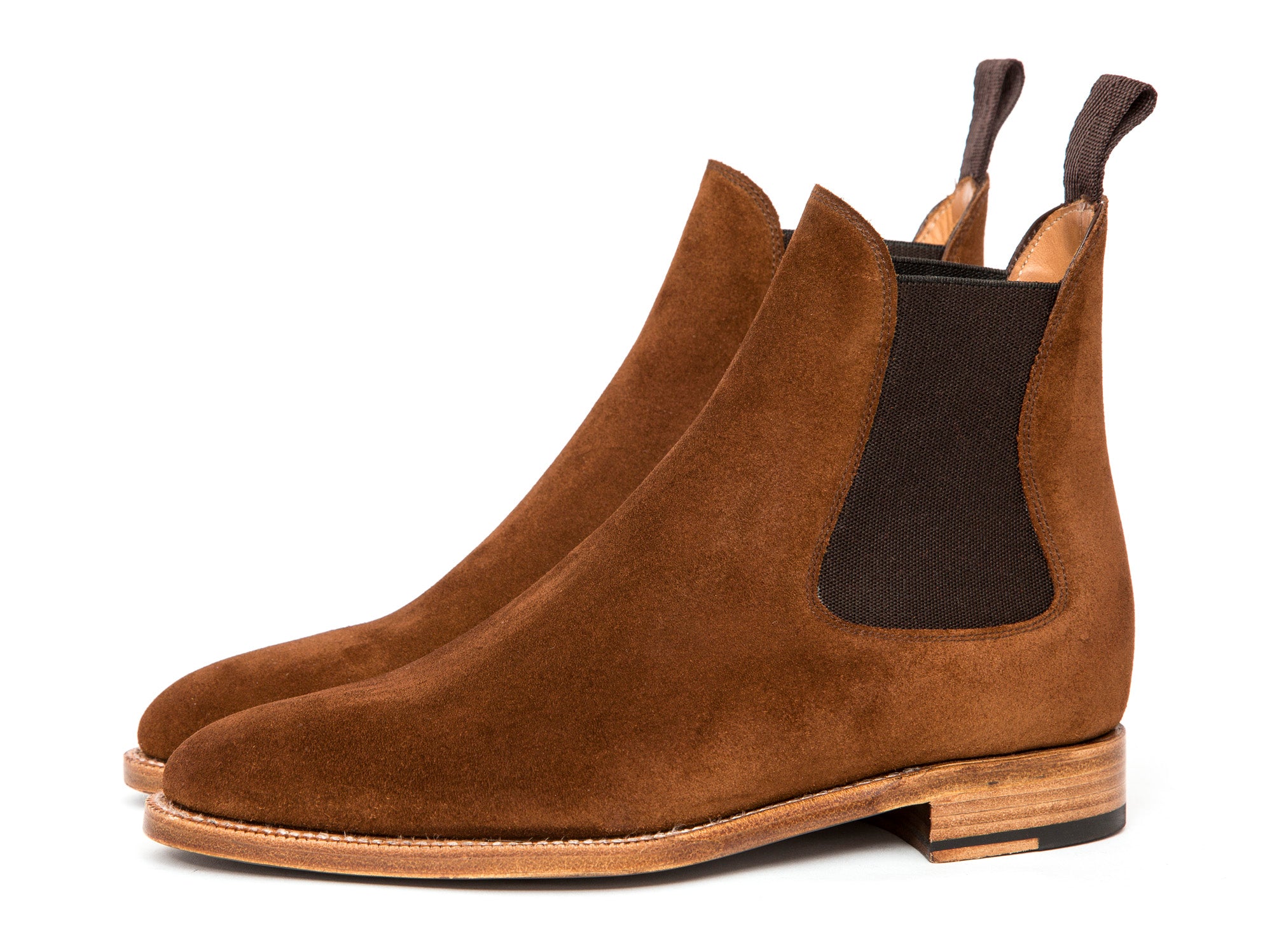 Alki MTO snuff suede TMG last natural single leather sole