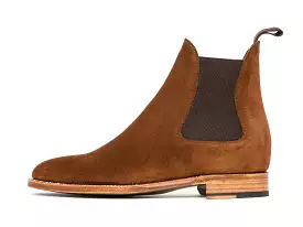 Alki MTO snuff suede TMG last natural single leather sole