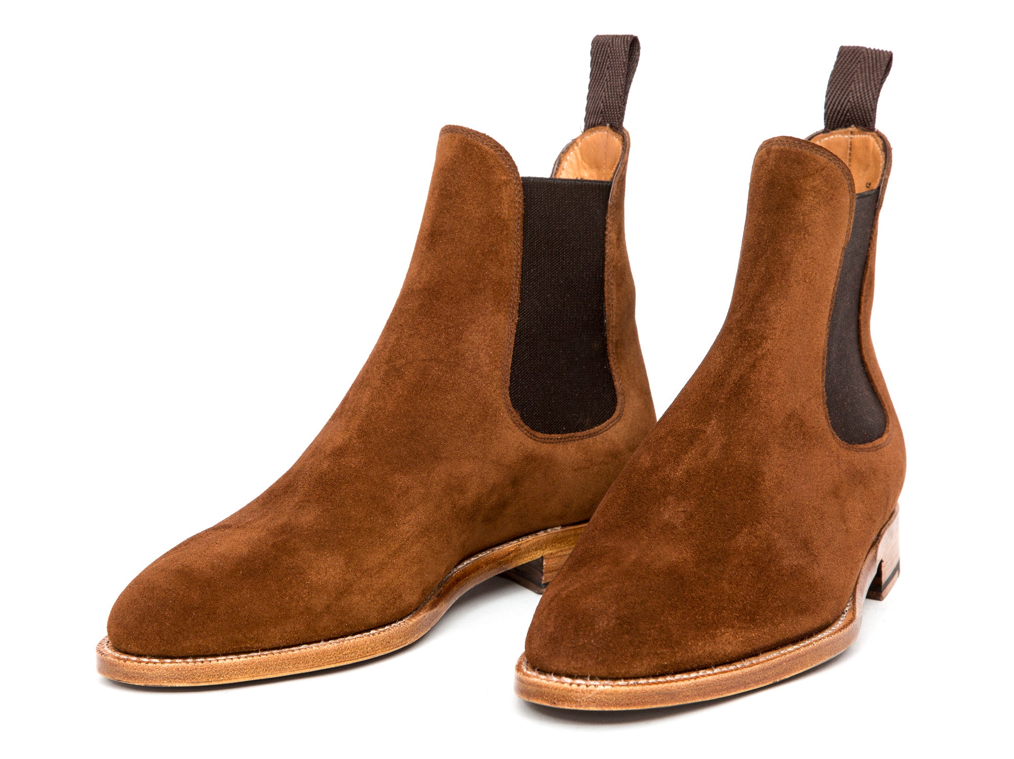 Alki MTO snuff suede TMG last natural single leather sole