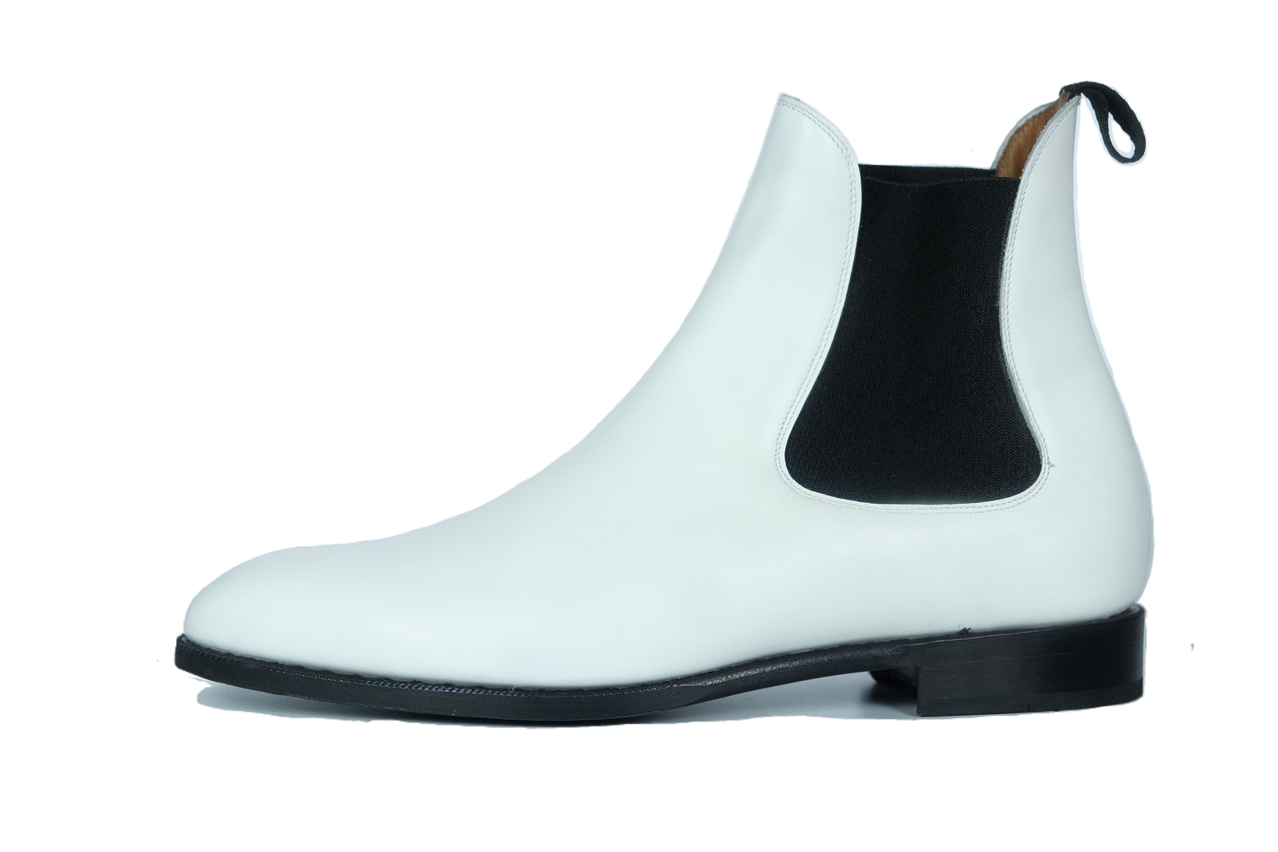 Alki MTO White Calf NGT Last Single Leather Sole - Buy Now