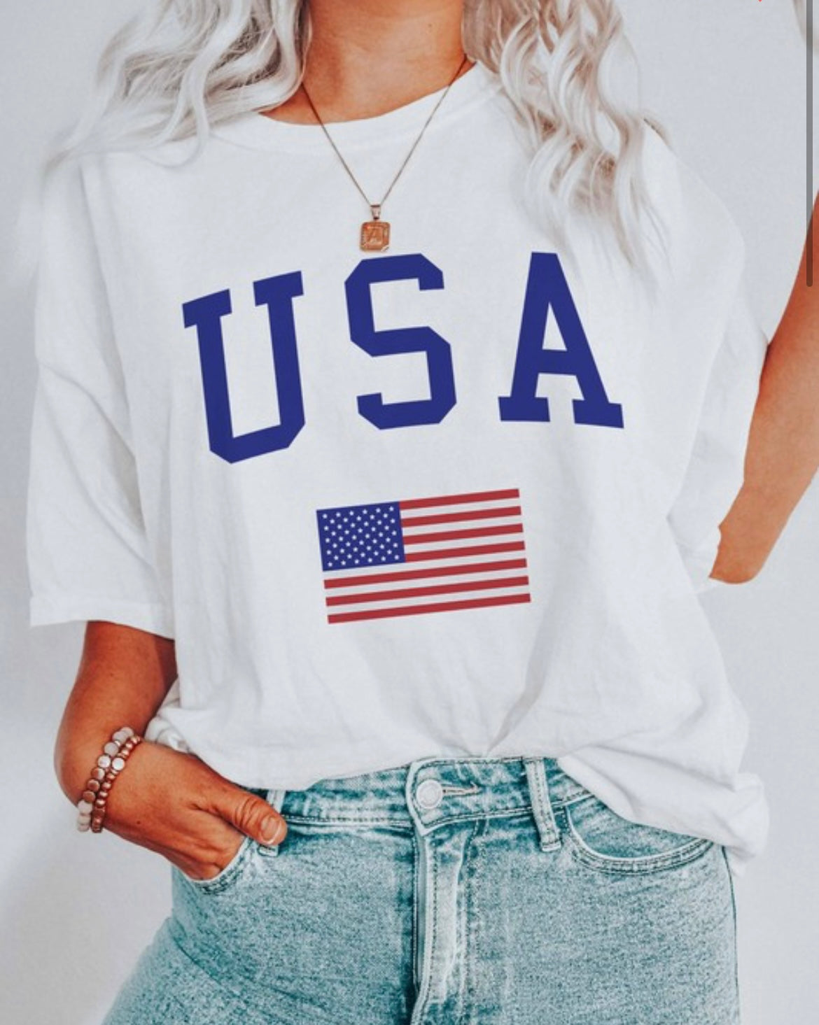 American Flag Tee