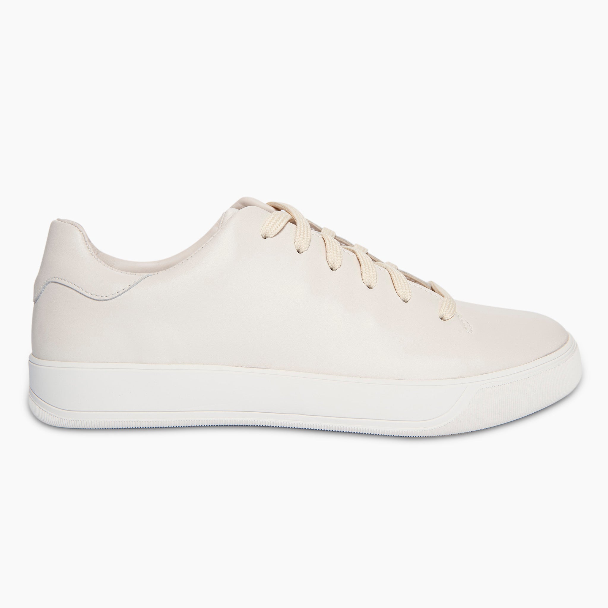 Amir white soft nappa matt leather sneaker