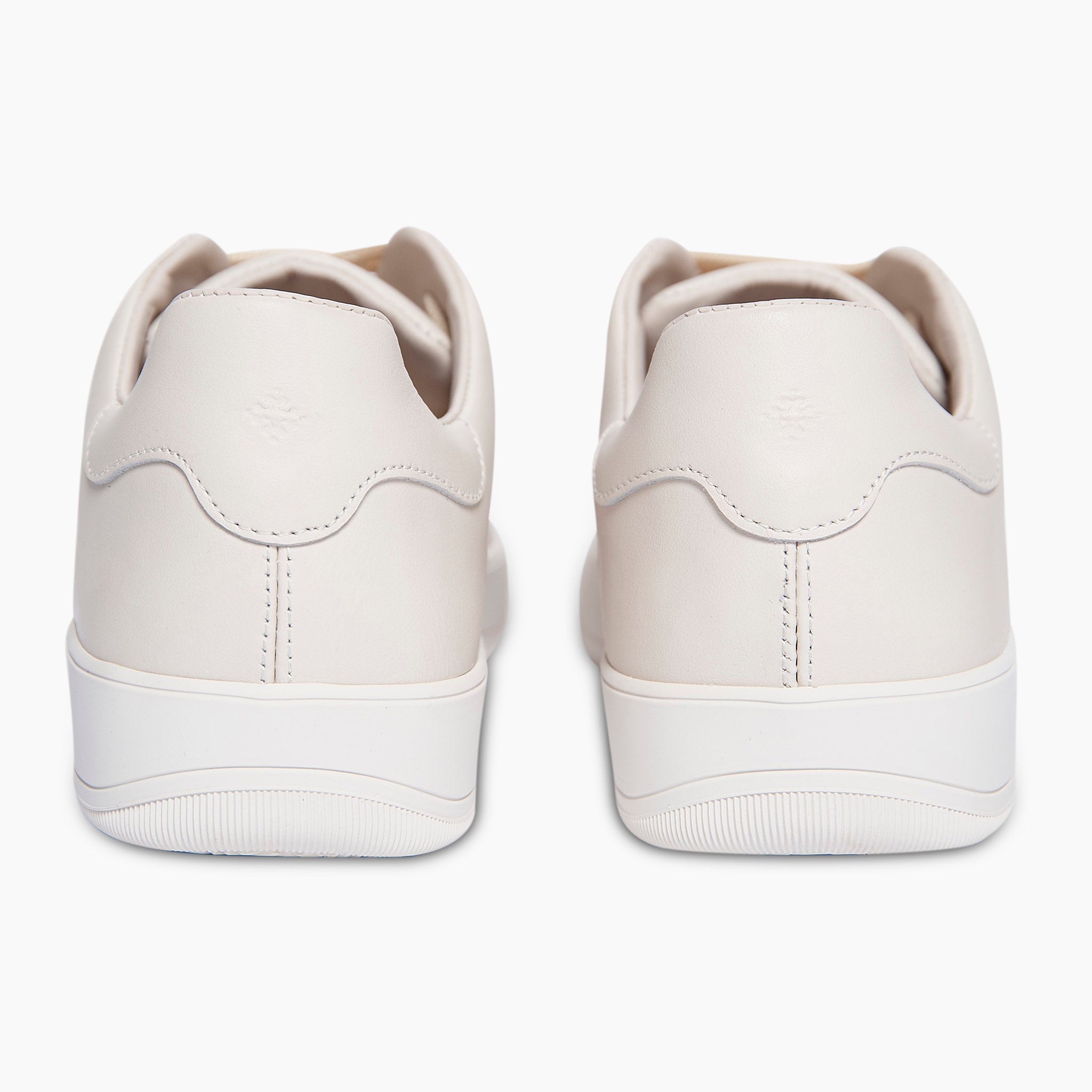 Amir white soft nappa matt leather sneaker