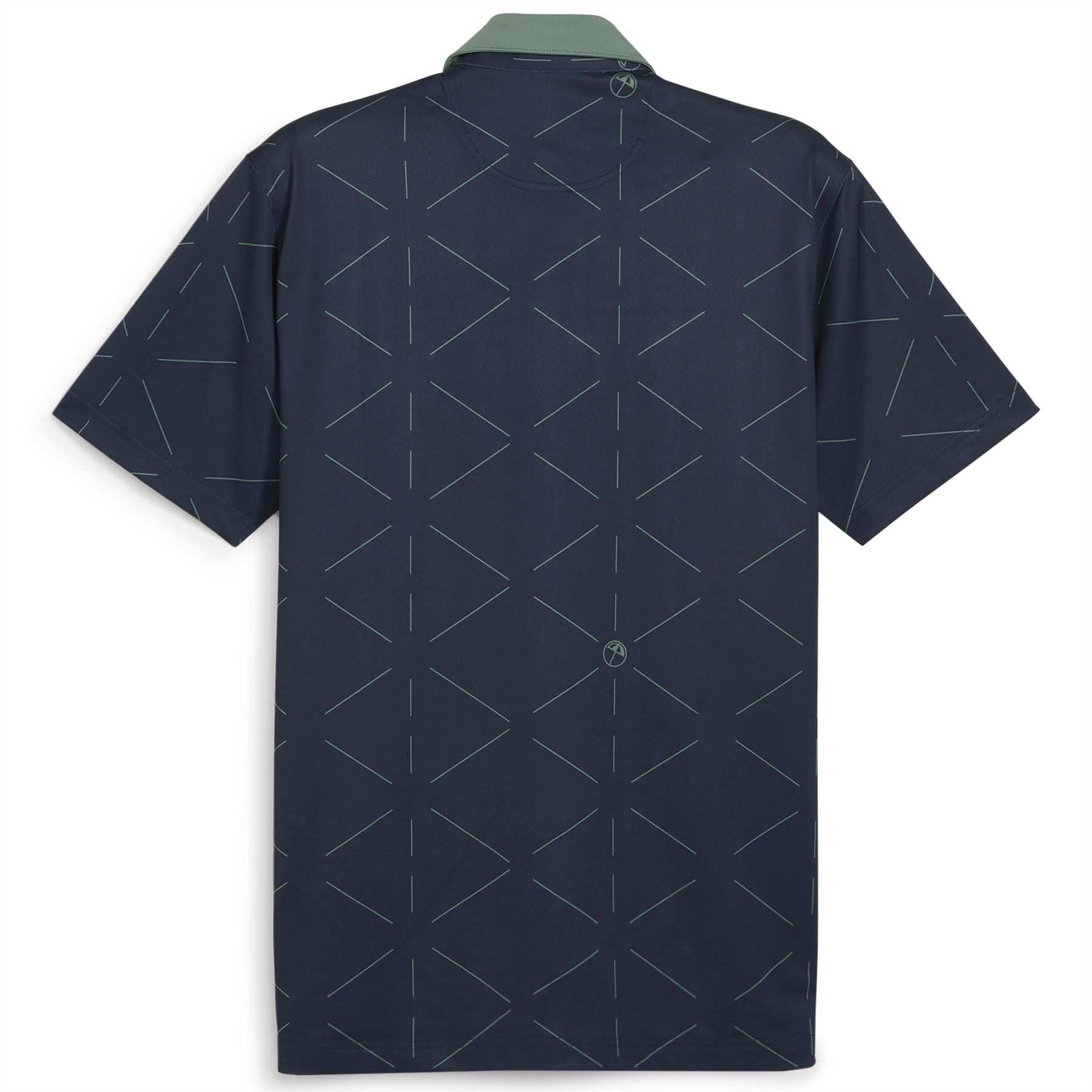 AP Geo Print Polo Deep Navy - SS24