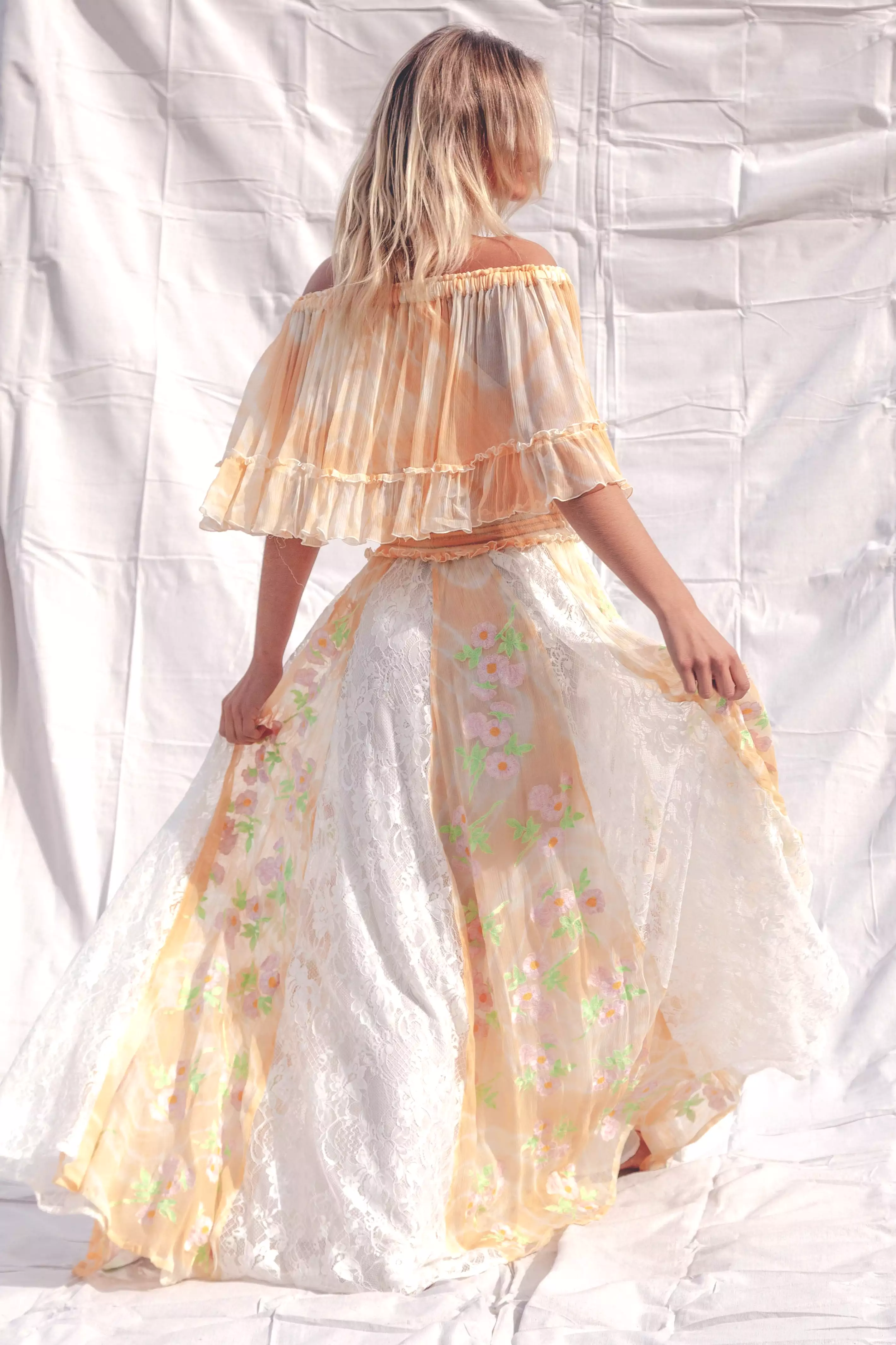 Apricot Love Street Set - Top & Skirt