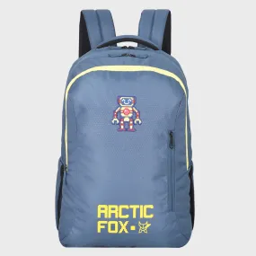 Arctic Fox Bot Denim Laptop Backpack