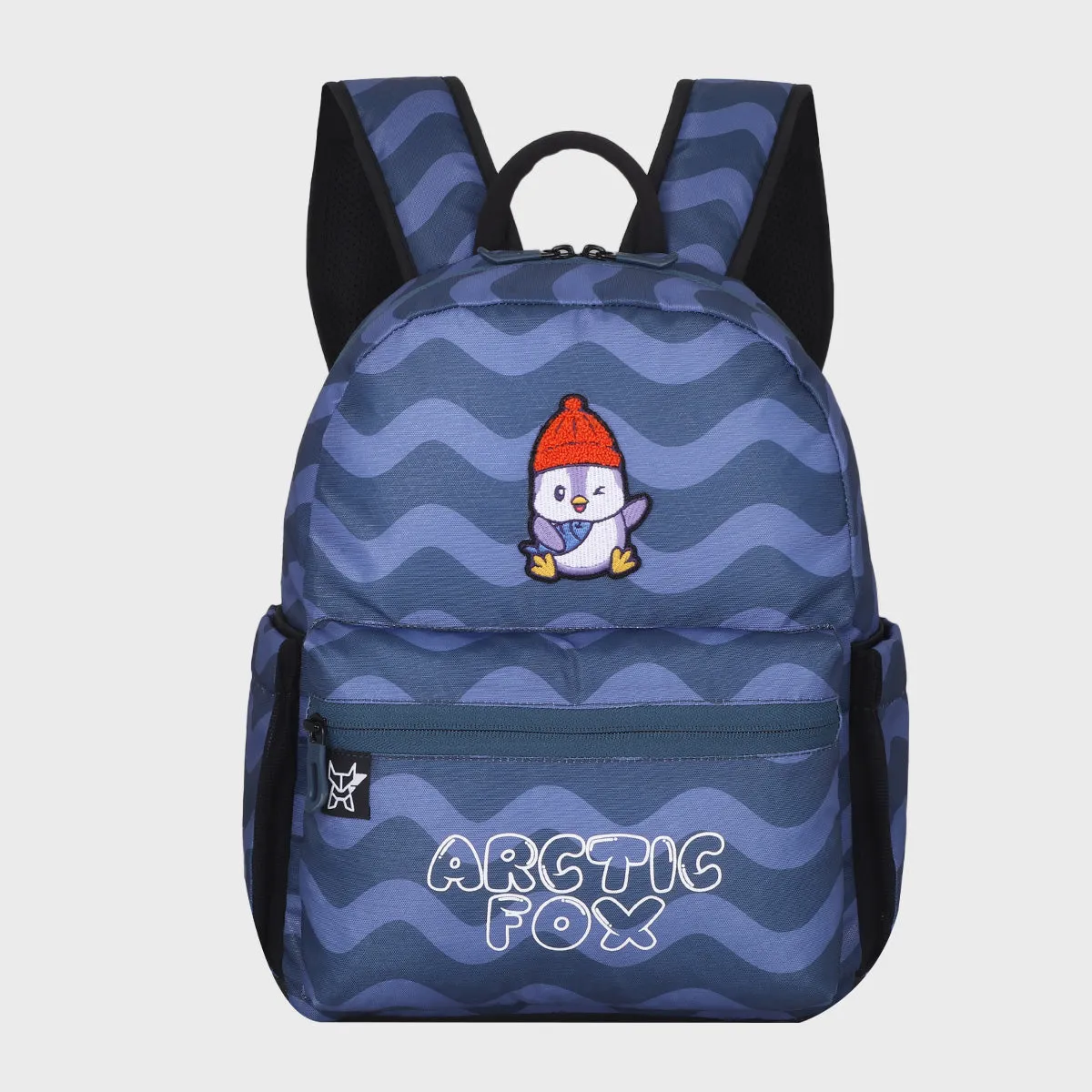 Arctic Fox Frost Denim Backpack for Kids