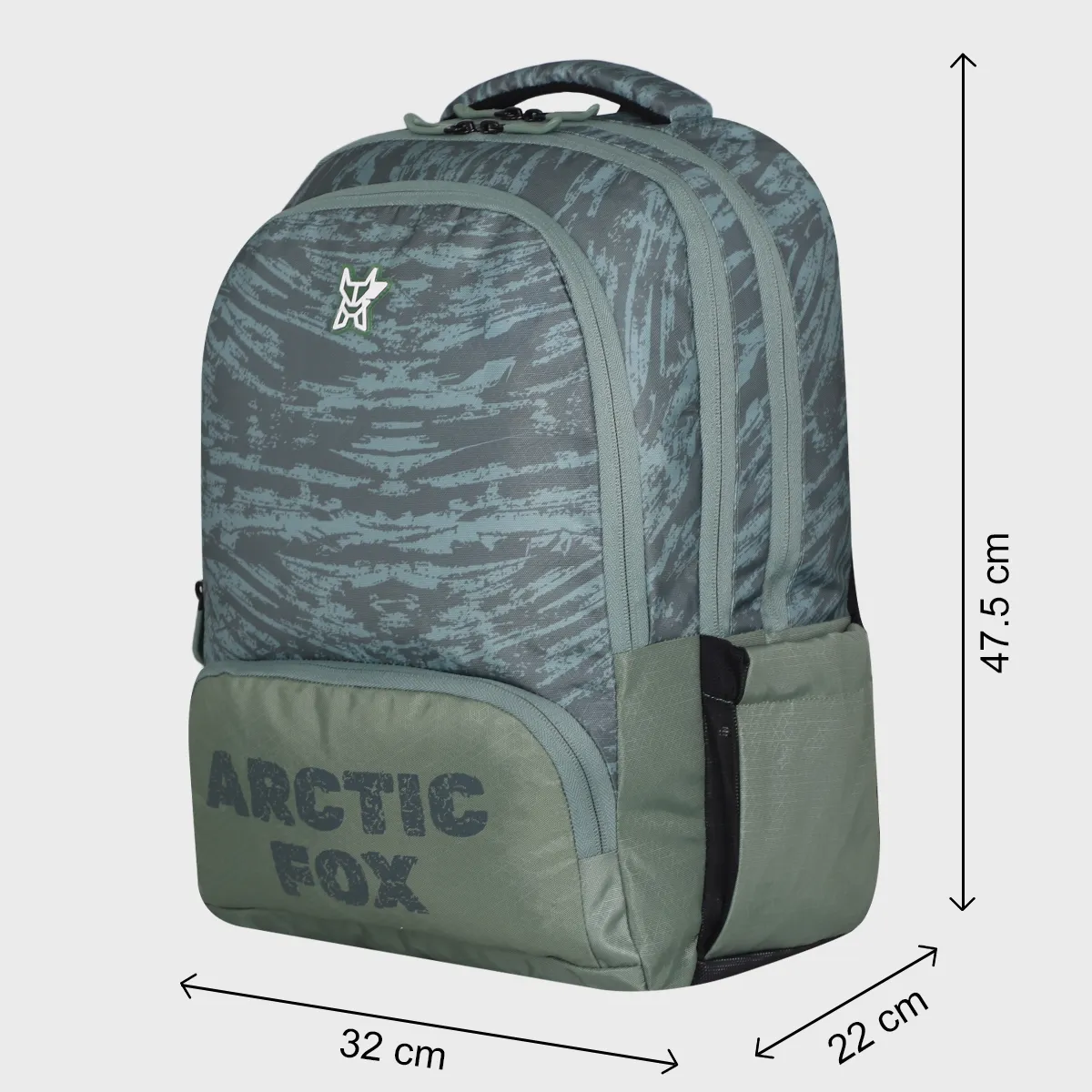 Arctic Fox Laptop Backpack - Rough Sea Spray