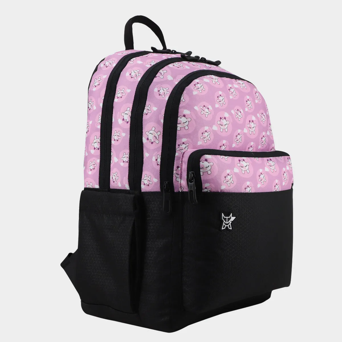 Arctic Fox Pink School Backpack for Boys and Girls