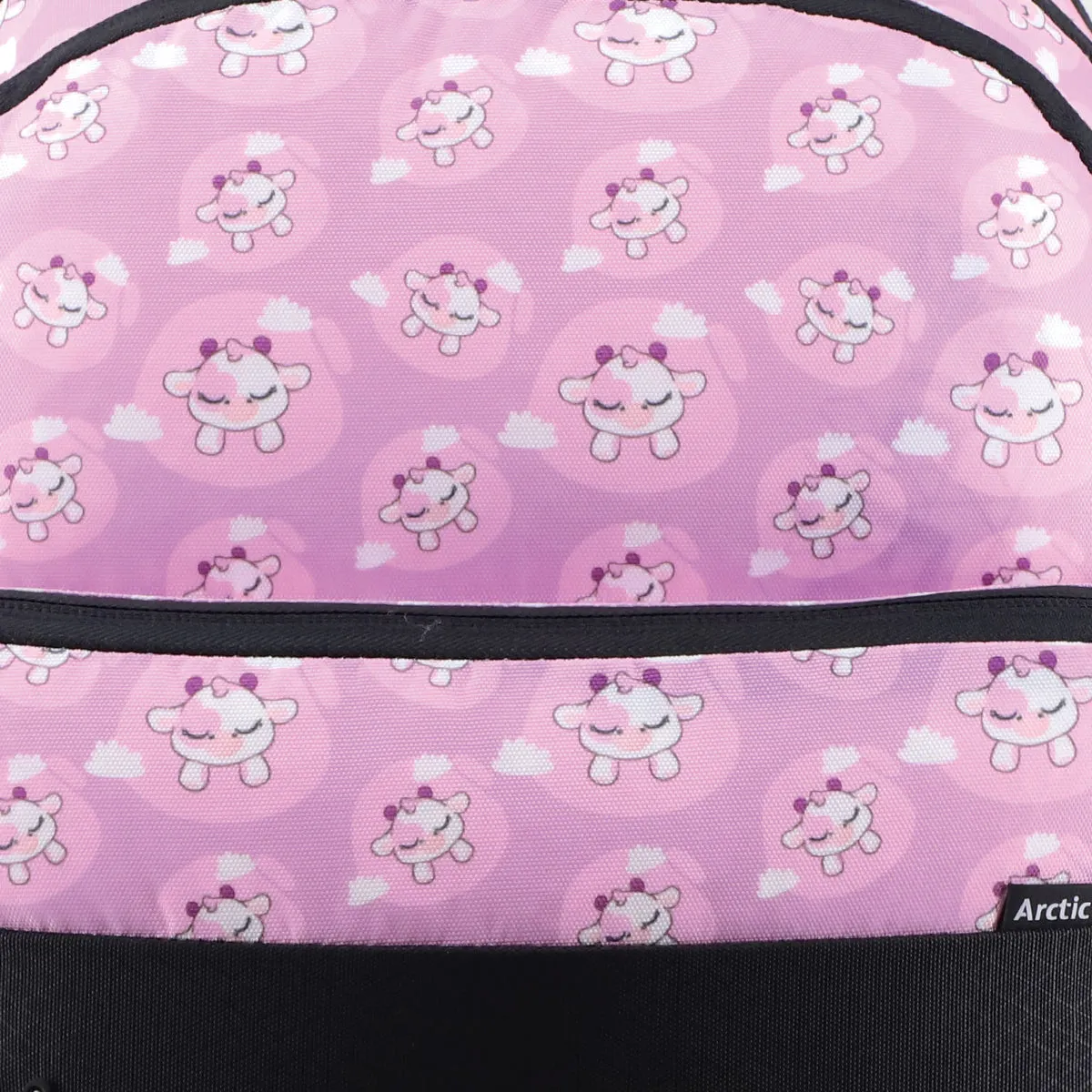 Arctic Fox Pink School Backpack for Boys and Girls