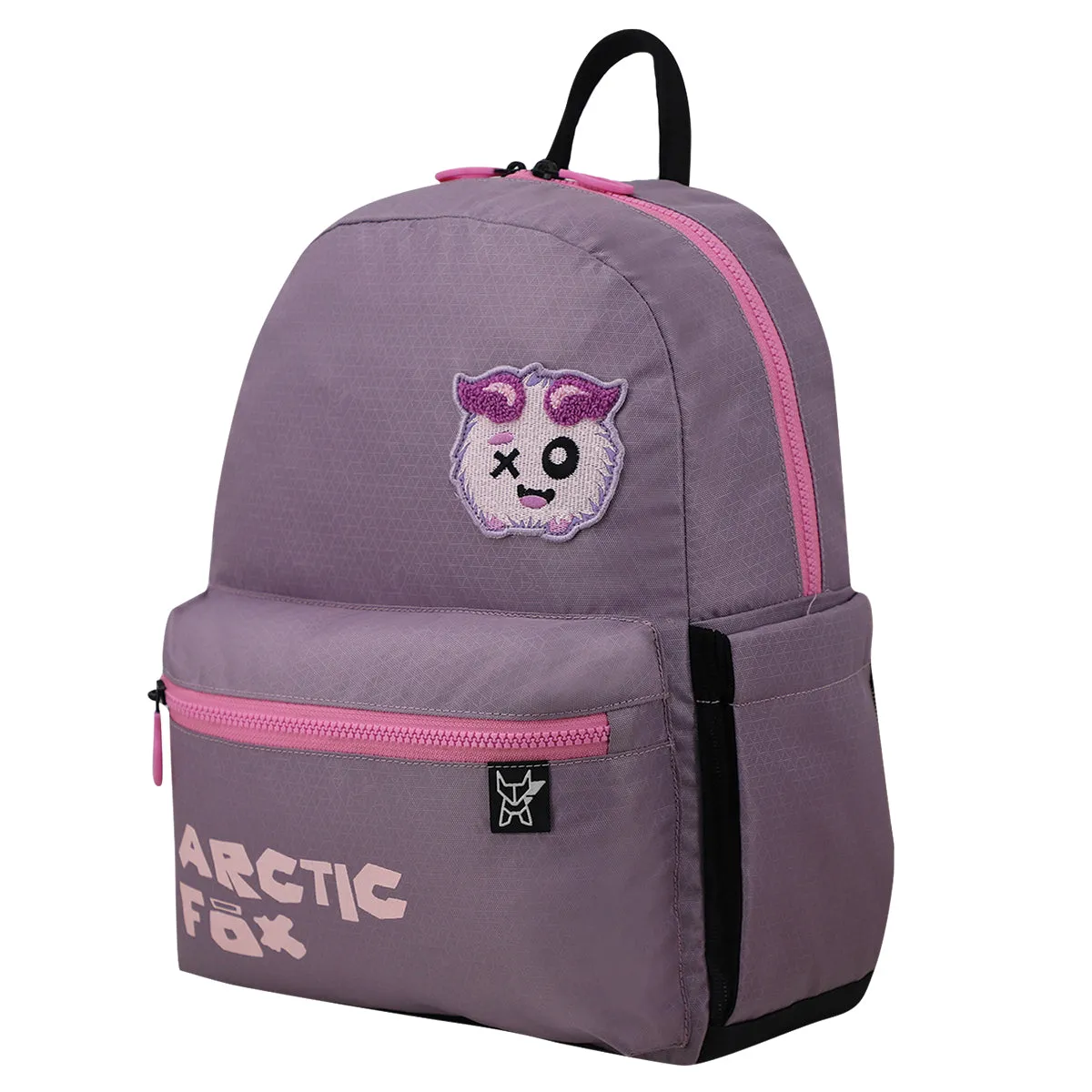 Arctic Fox Puff Backpack for Boys and Girls - Sea Fog Design