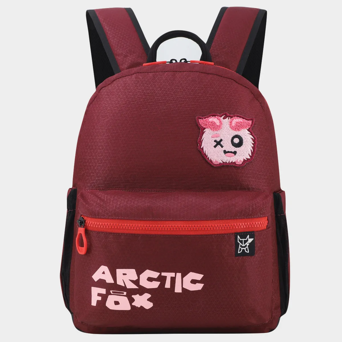 Arctic Fox Puff Tawny Port Backpack for Boys and Girls