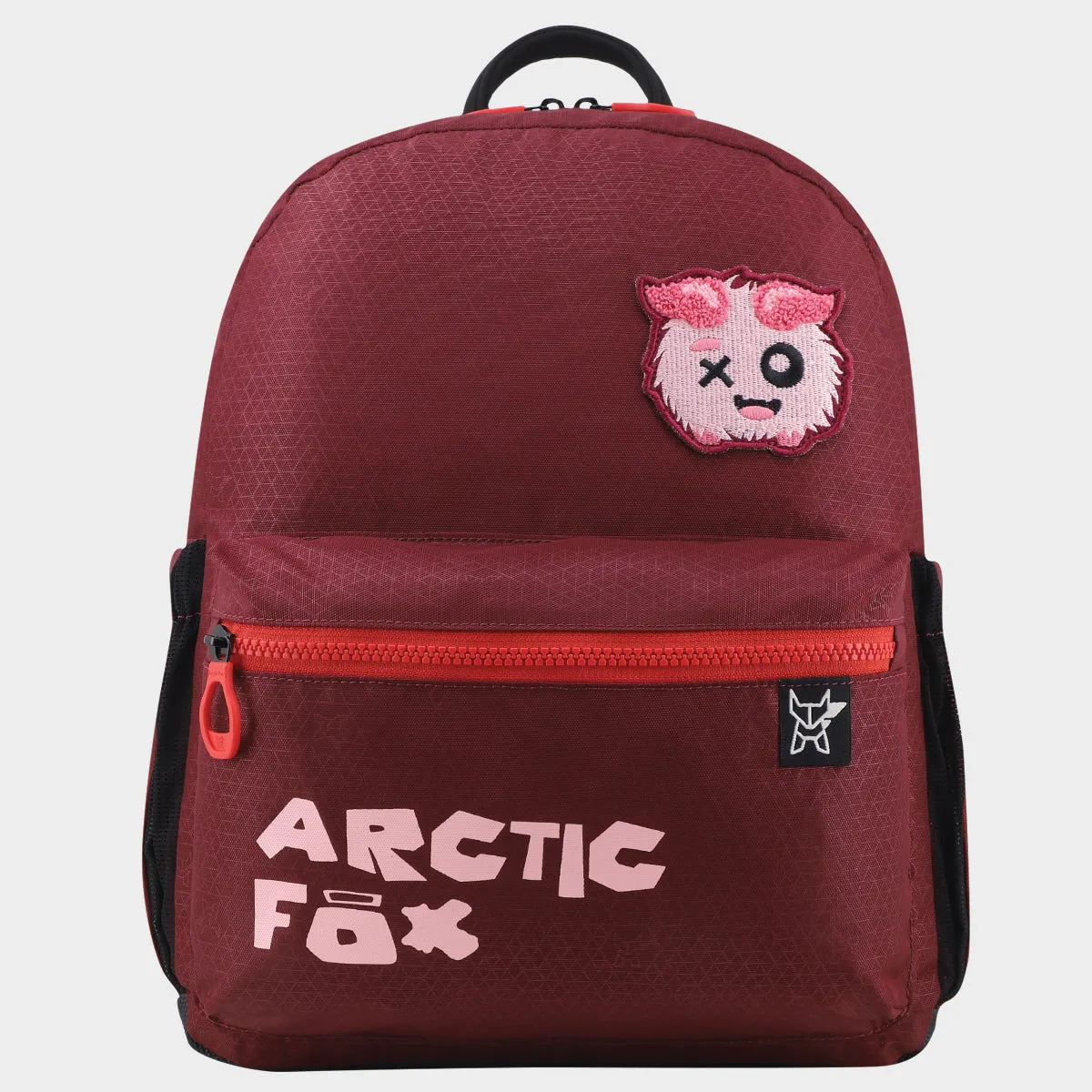 Arctic Fox Puff Tawny Port Backpack for Boys and Girls