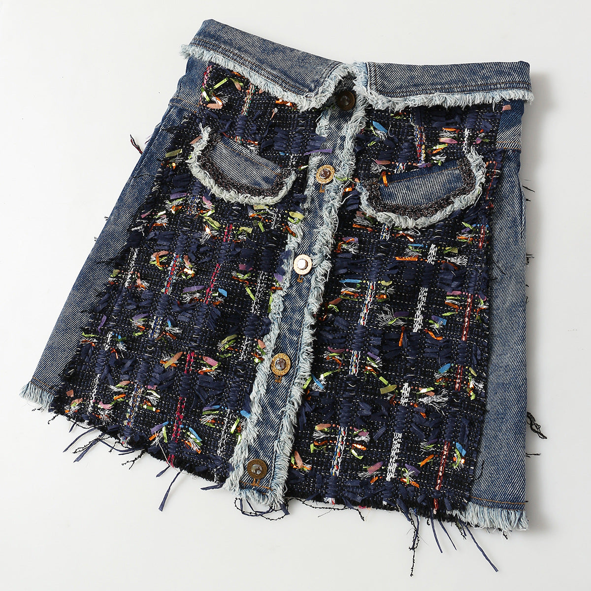 Ashore Denim Mini Skirts