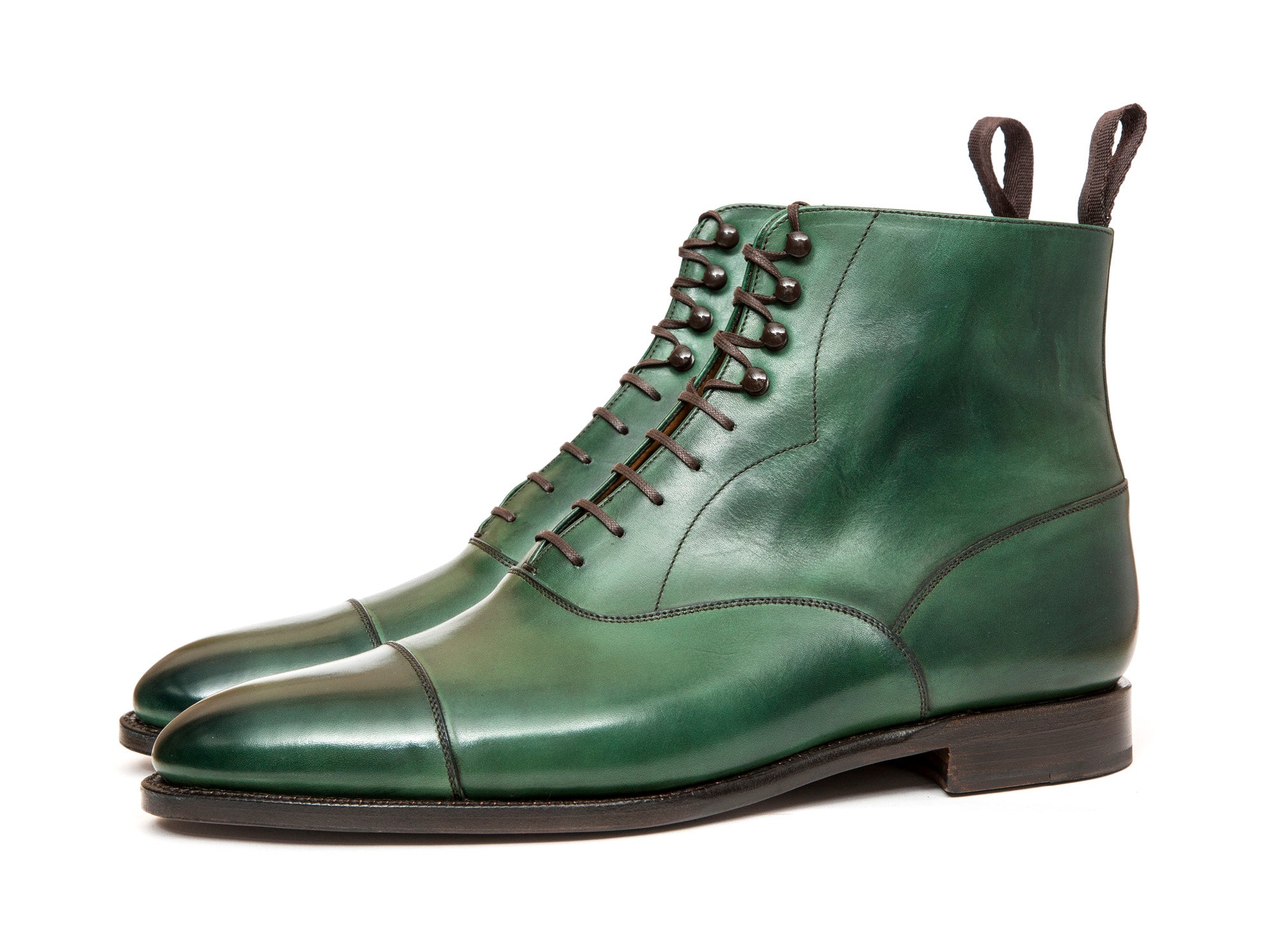 Ashworth - Forest Green Calf MTO Shoes - TMG Last - Single Leather Sole