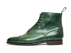 Ashworth - Forest Green Calf MTO Shoes - TMG Last - Single Leather Sole