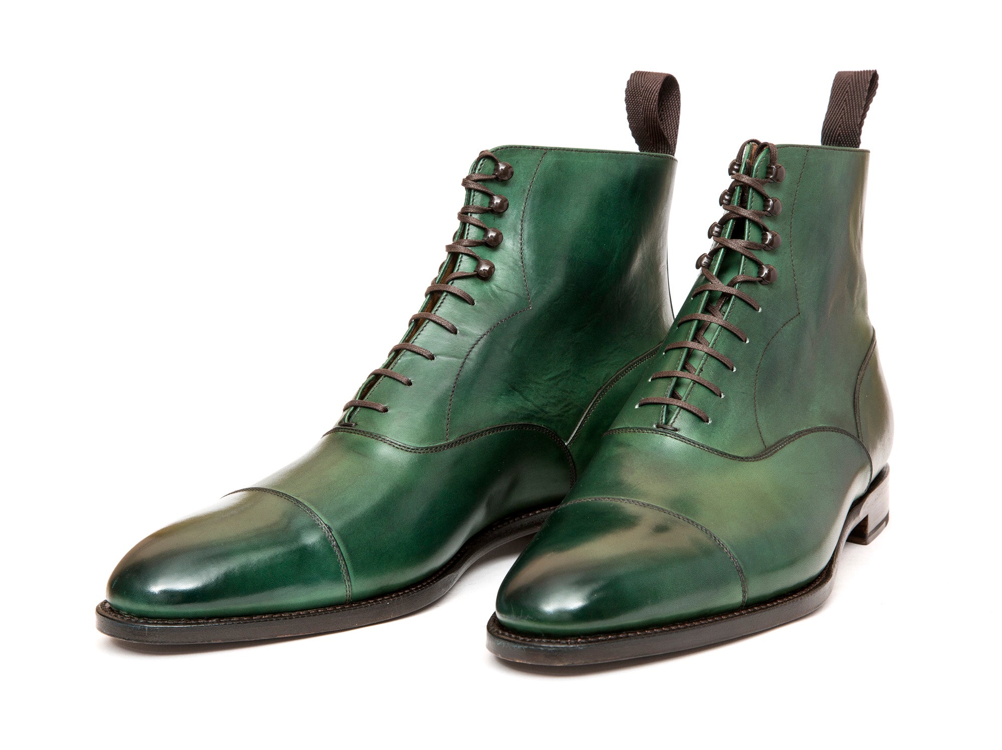 Ashworth - Forest Green Calf MTO Shoes - TMG Last - Single Leather Sole