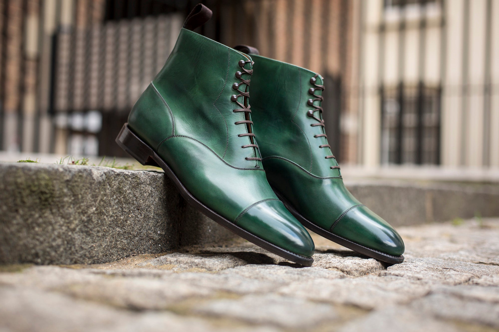 Ashworth - Forest Green Calf MTO Shoes - TMG Last - Single Leather Sole