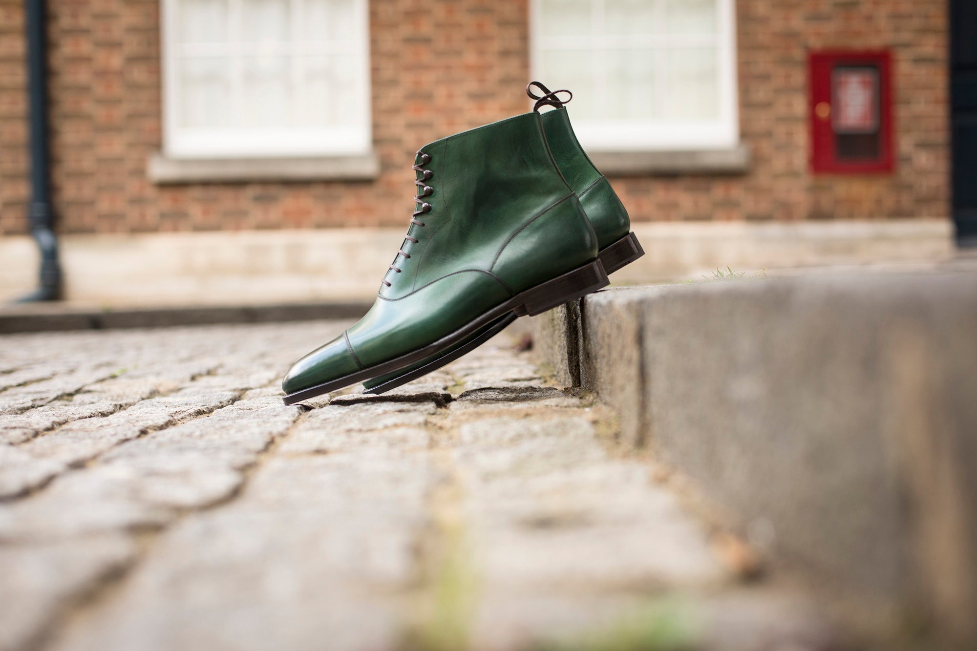 Ashworth - Forest Green Calf MTO Shoes - TMG Last - Single Leather Sole