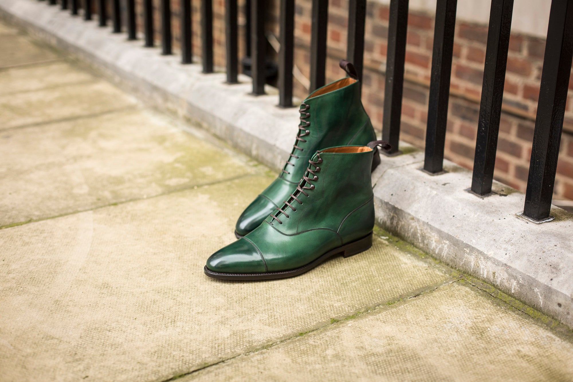 Ashworth - Forest Green Calf MTO Shoes - TMG Last - Single Leather Sole