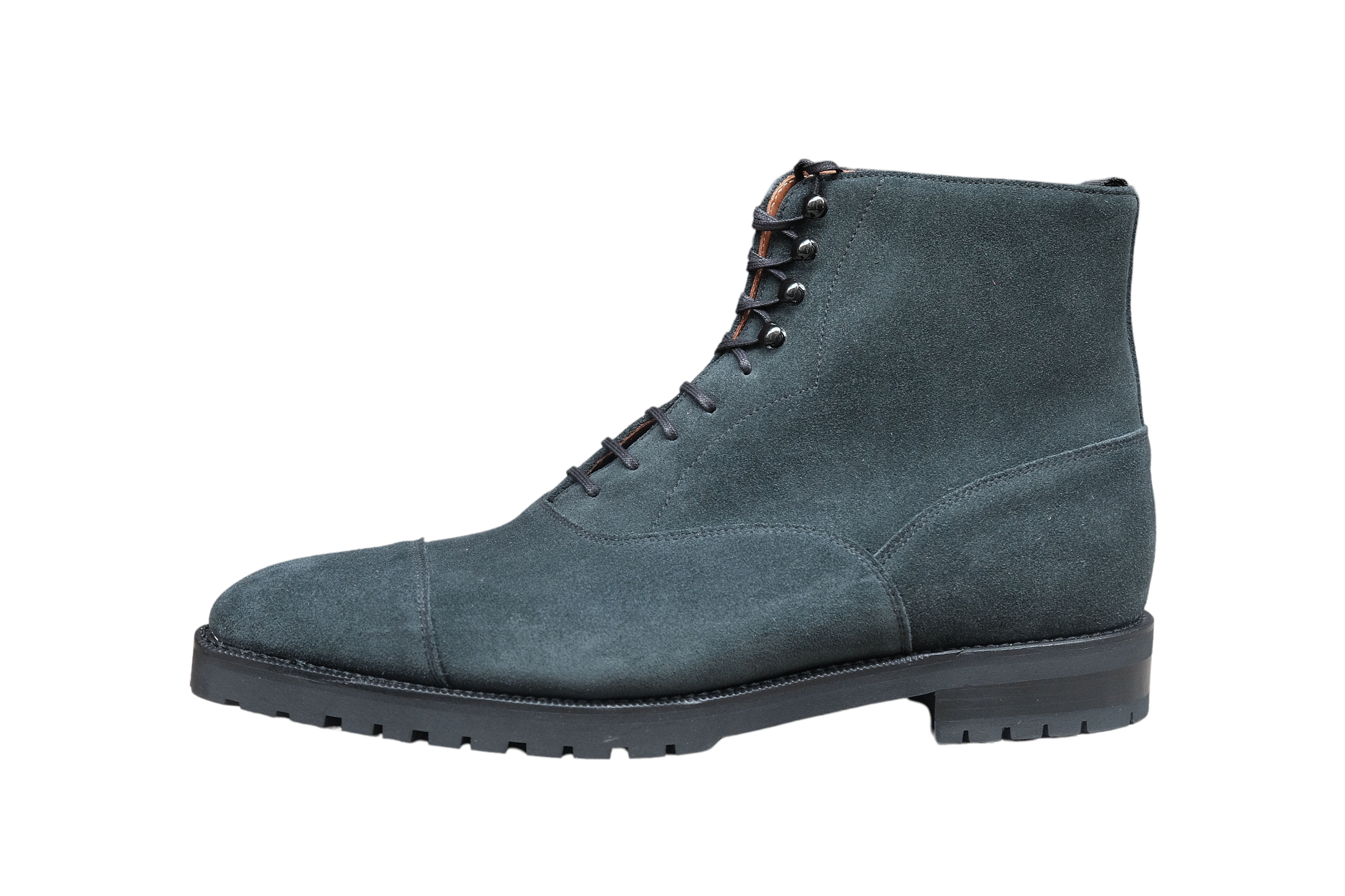 Ashworth MTO Charcoal Suede MGF Last Double Commando Sole