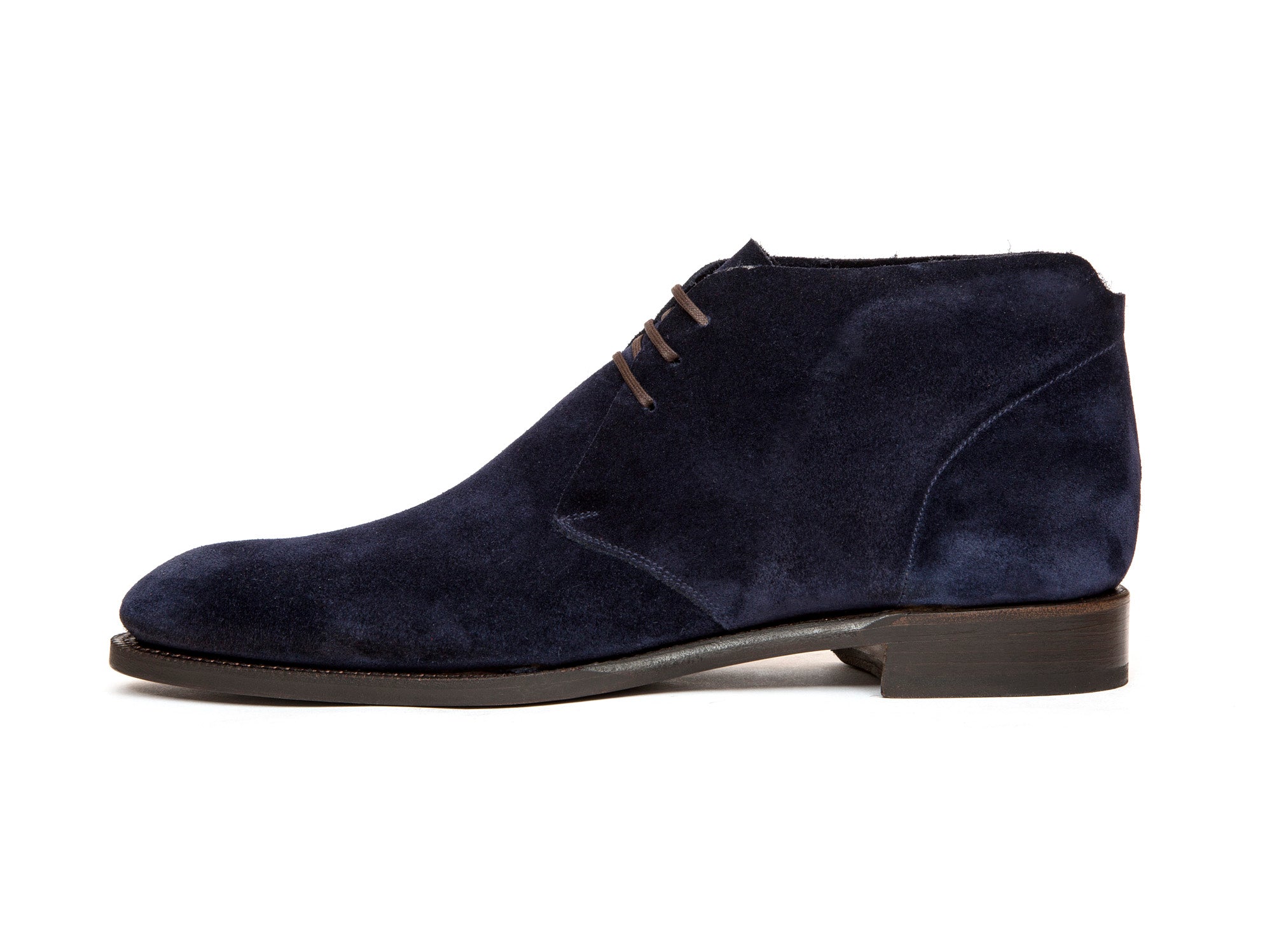 Ballard MTO Dark Blue Suede, NGT Last, Single Leather Sole