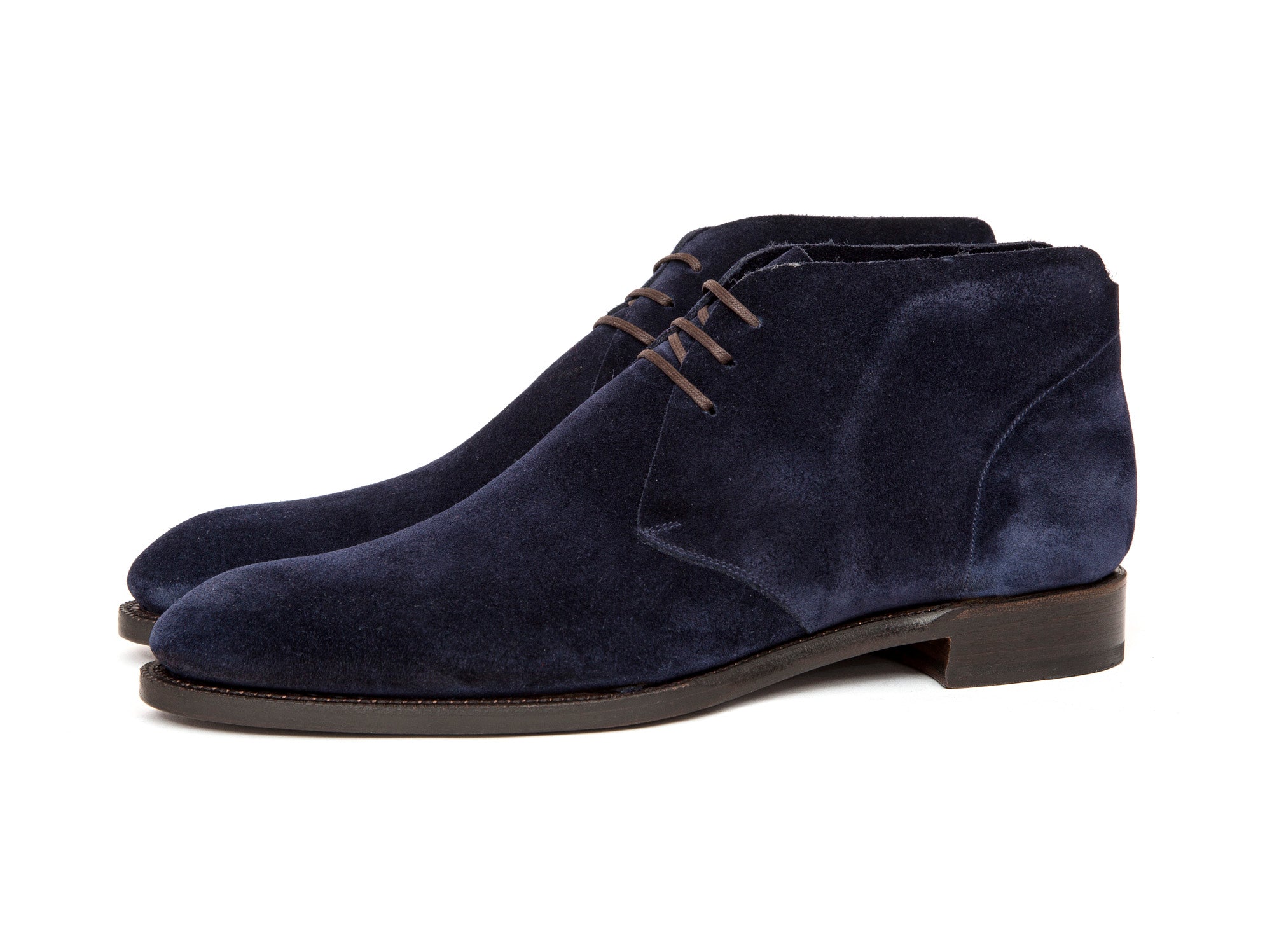 Ballard MTO Dark Blue Suede, NGT Last, Single Leather Sole