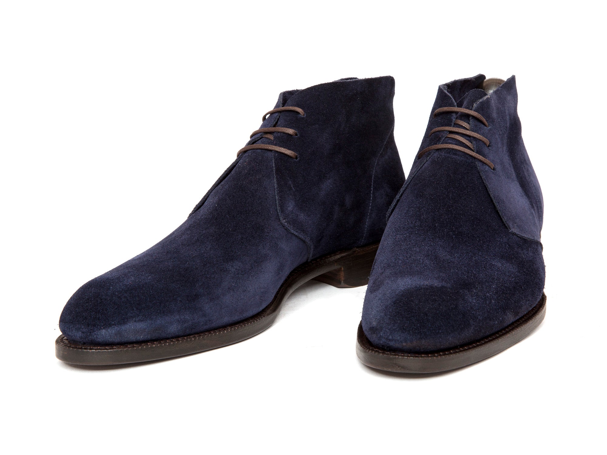 Ballard MTO Dark Blue Suede, NGT Last, Single Leather Sole