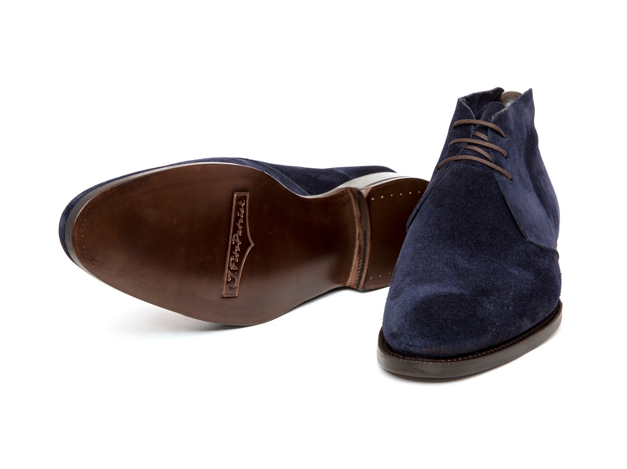 Ballard MTO Dark Blue Suede, NGT Last, Single Leather Sole