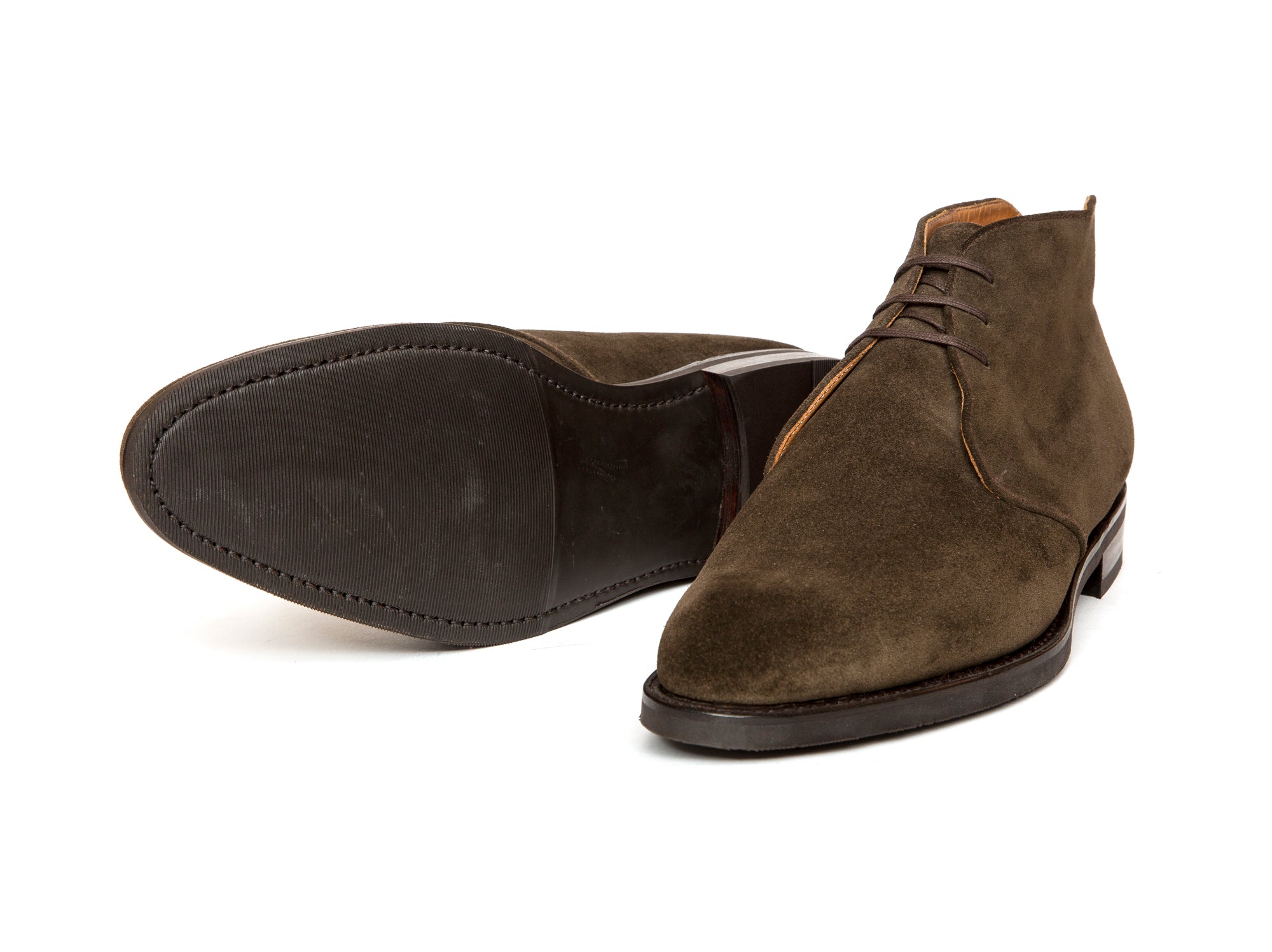 Ballard MTO Moss Suede NGT Last City Rubber Sole