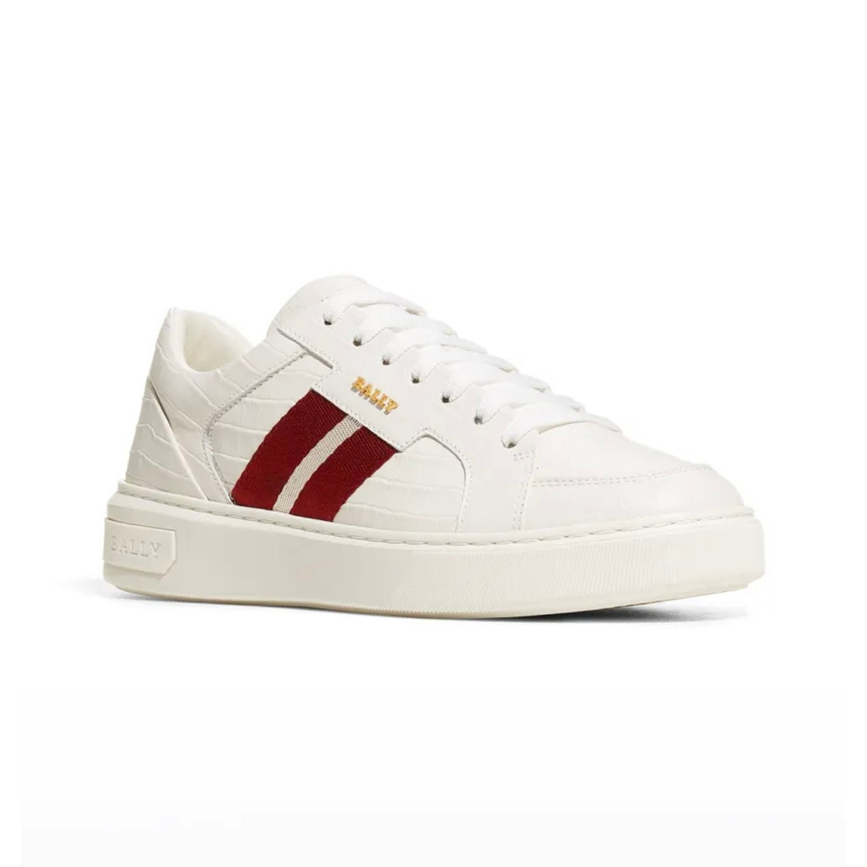 Bally Moony Gold White Sneaker