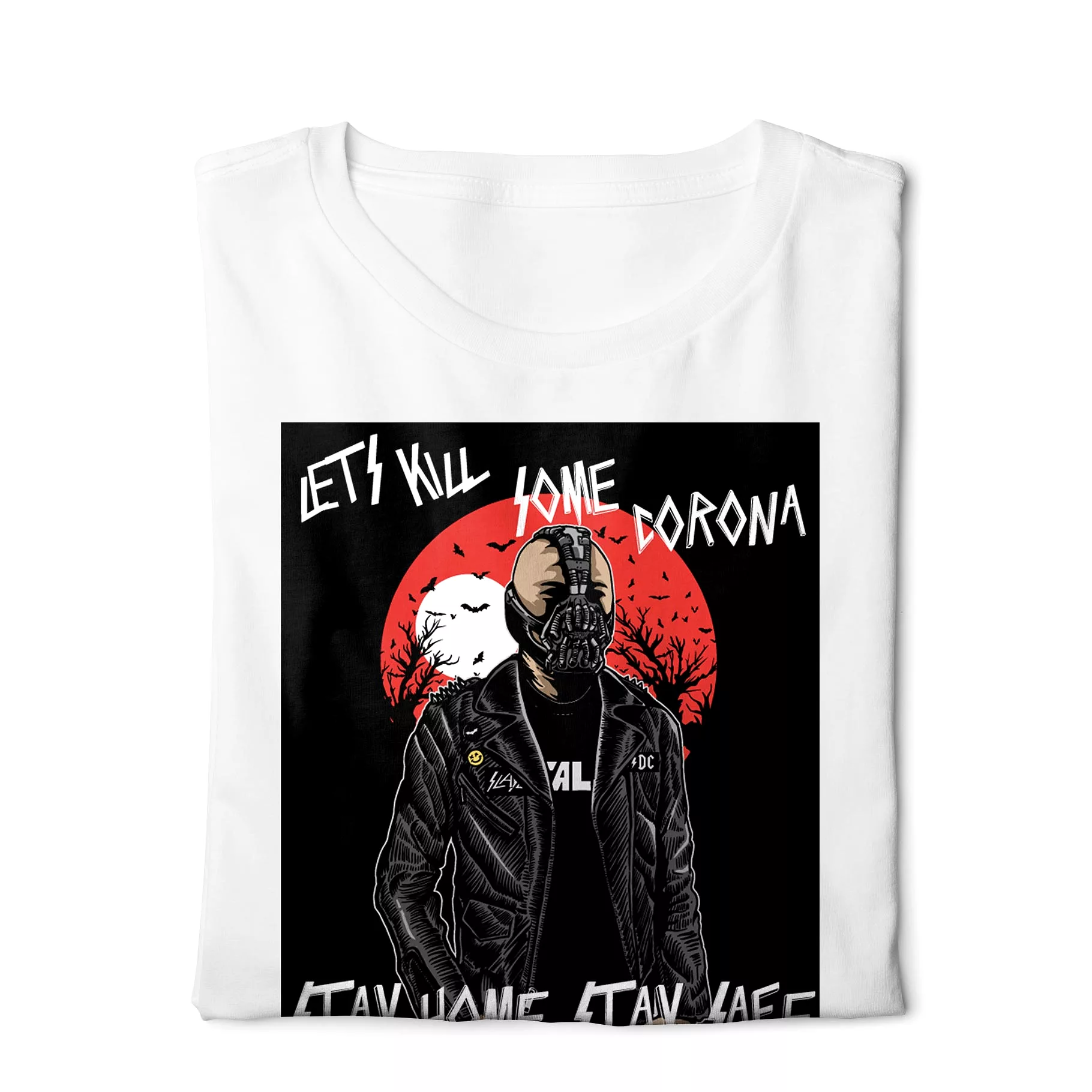 Bane kills Corona T-shirt - White