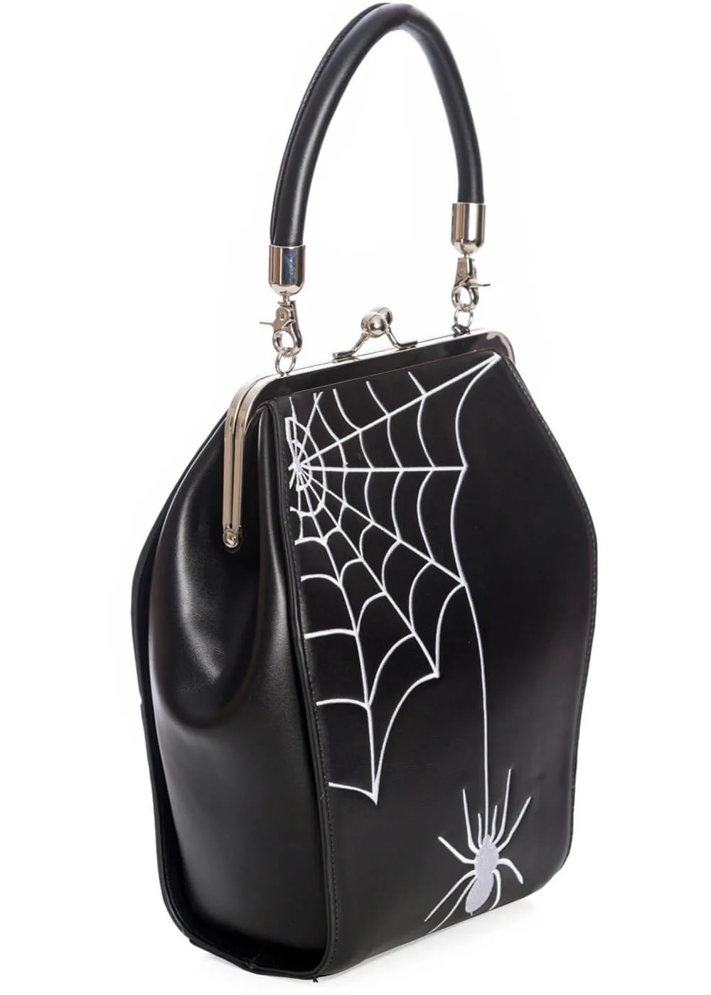 Banned Black Kellie Spider Bag