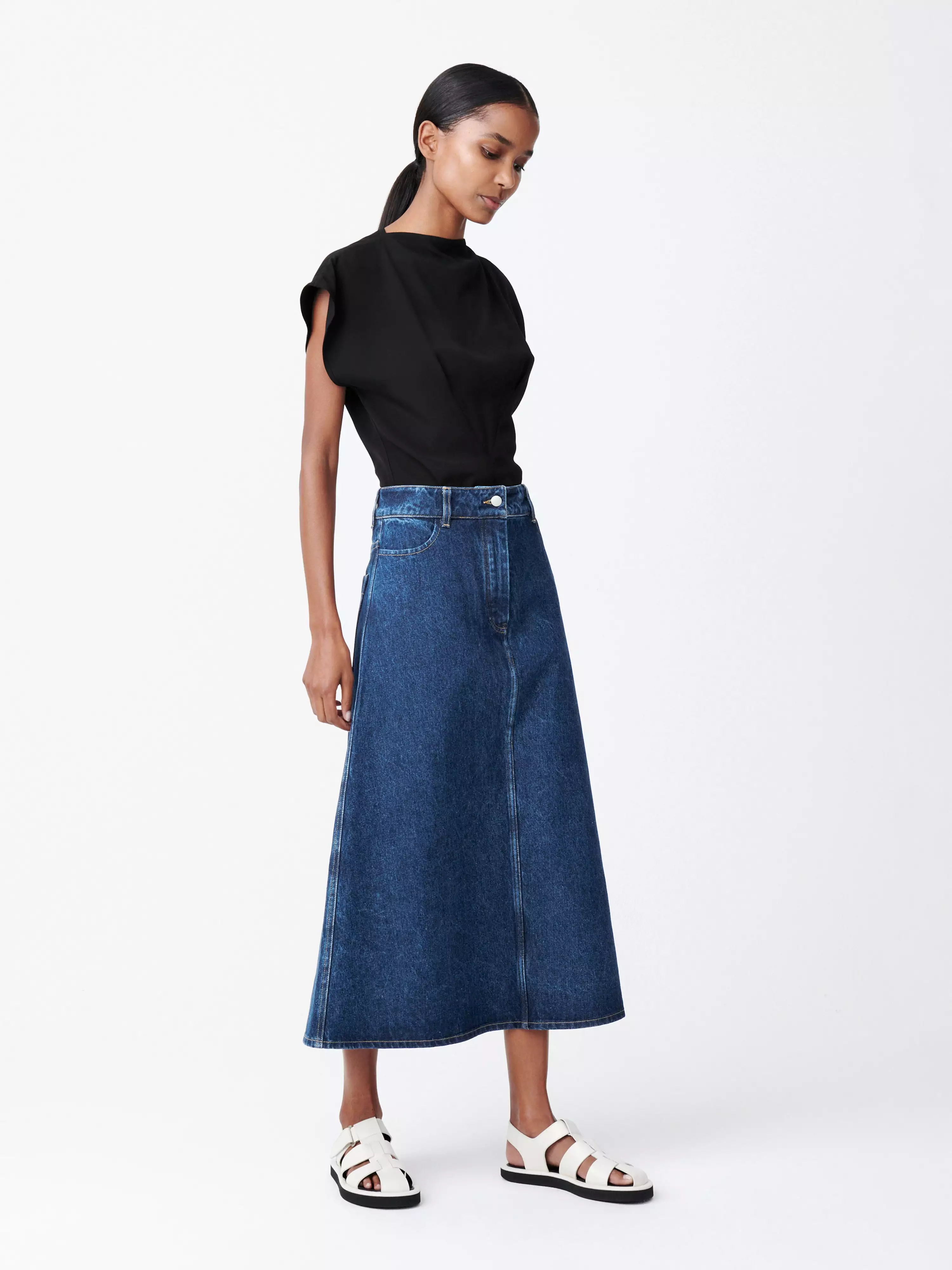 Baringo Indigo Wash Denim Skirt