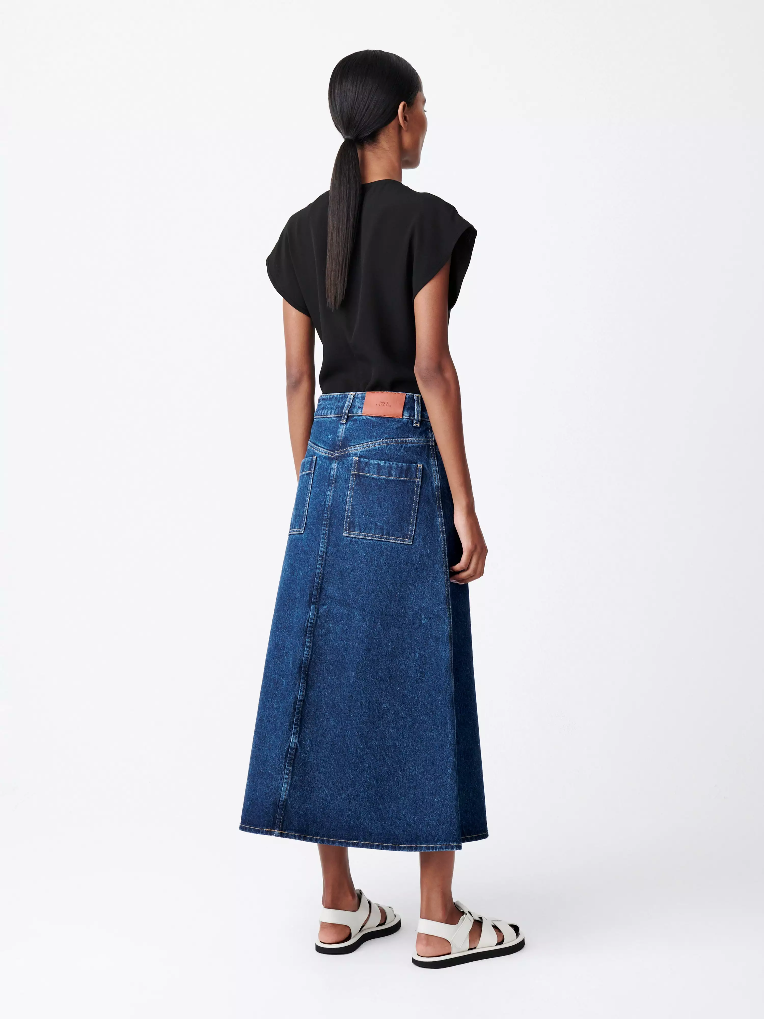 Baringo Indigo Wash Denim Skirt