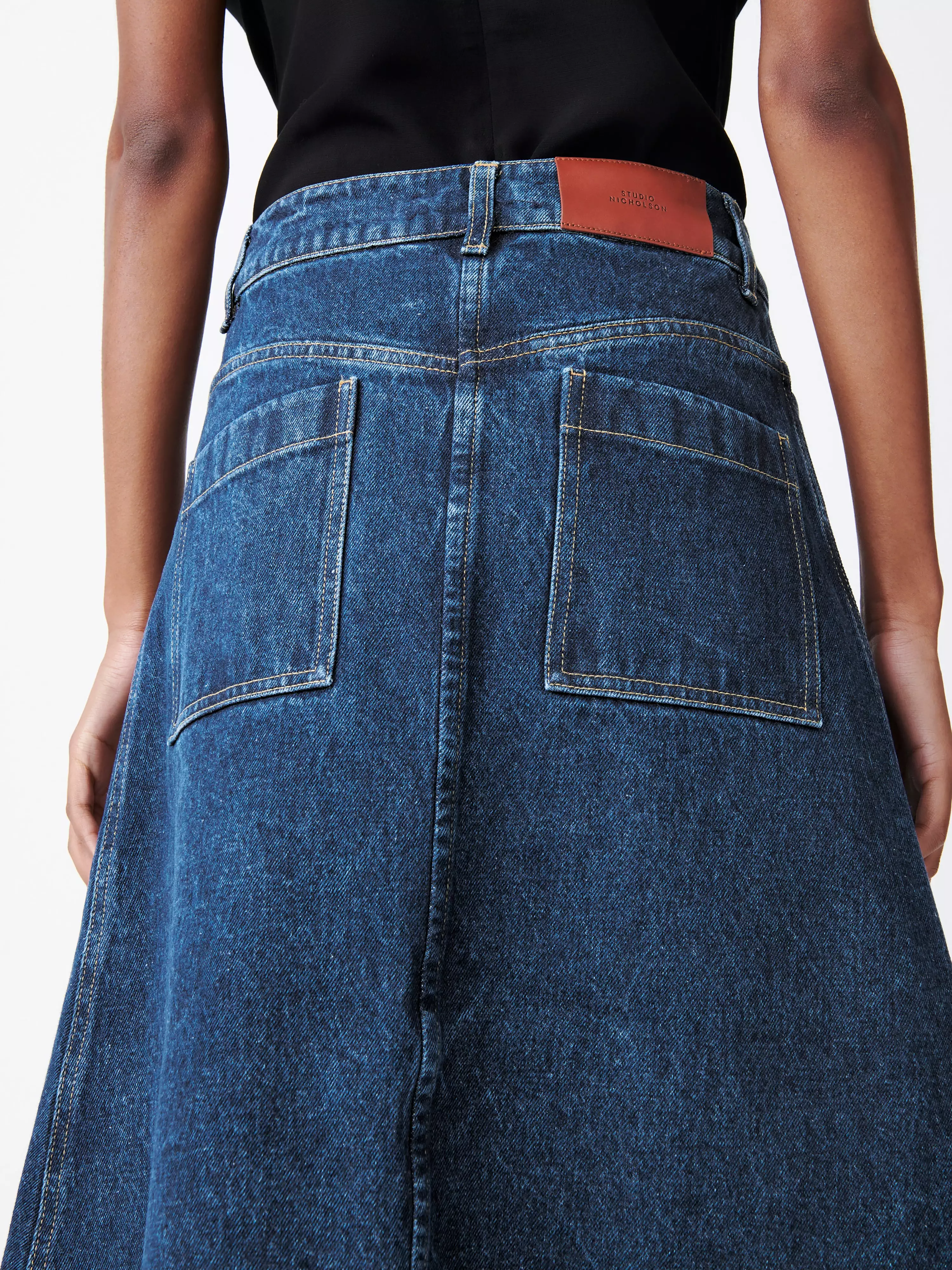 Baringo Indigo Wash Denim Skirt