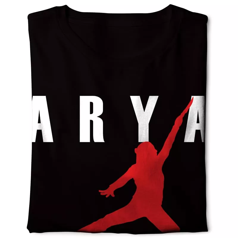 Basic Black T-Shirt - Air Arya - Digital Graphics