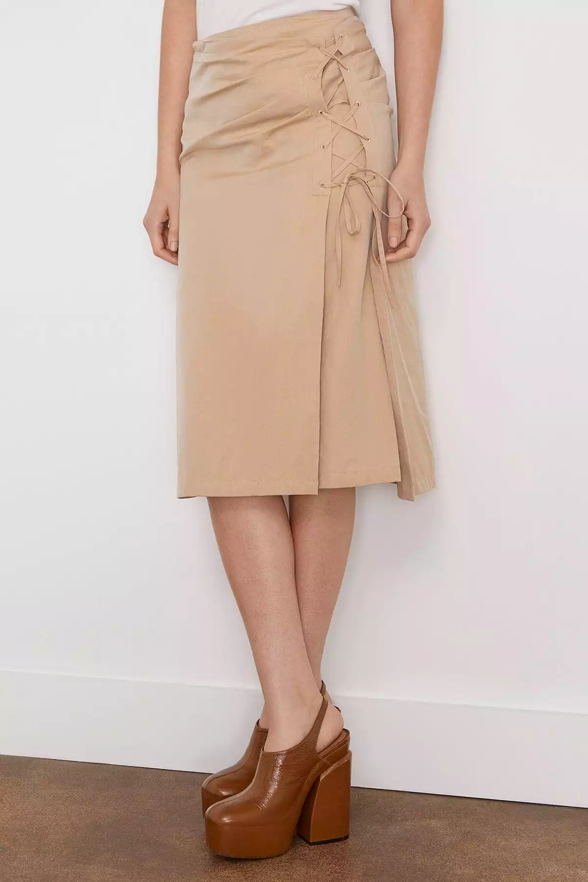 Beige Skirt