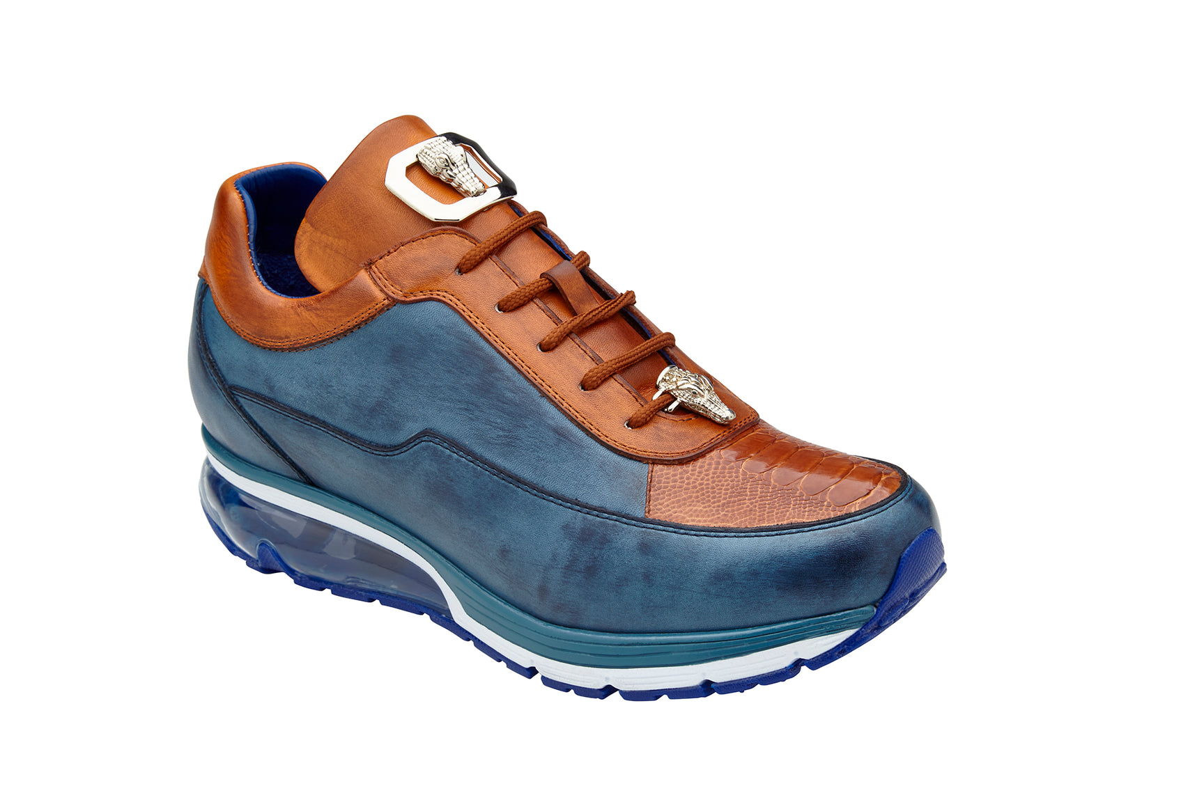 Belvedere Flash Sneaker - Antique Blue Safari/Antique Almond - E01