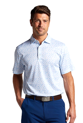 Bermuda Sands Men's Polo Eli - Men's Polo Shirt in Bermuda Sands