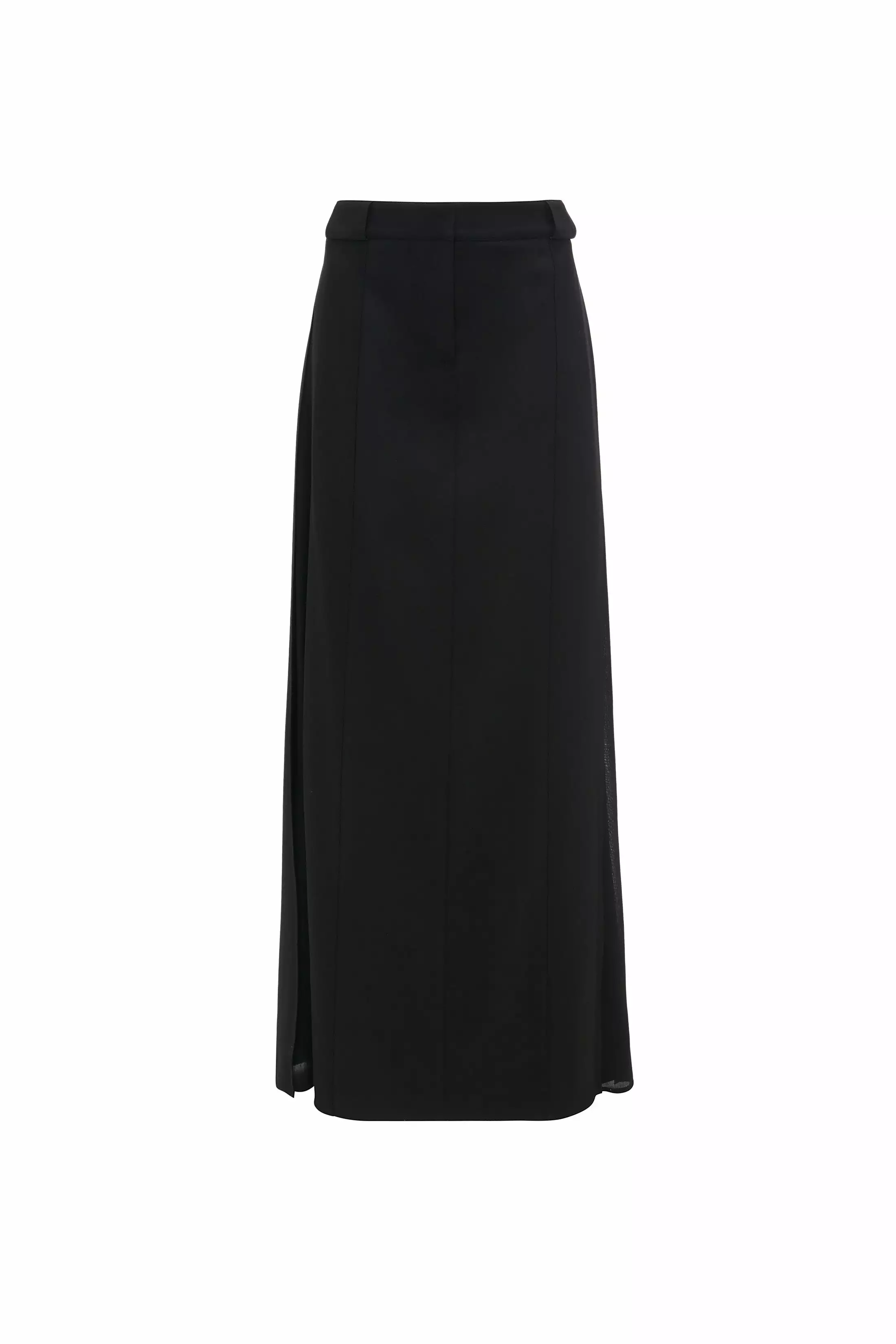 Black Floor-Length Skirt - Customized Design