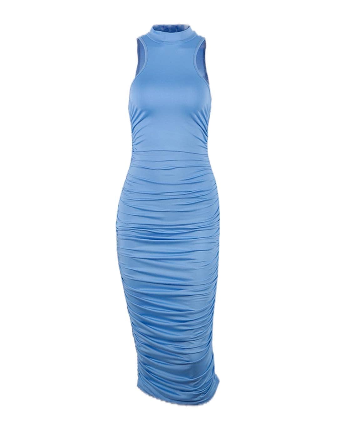 Blue Bodycon Dress